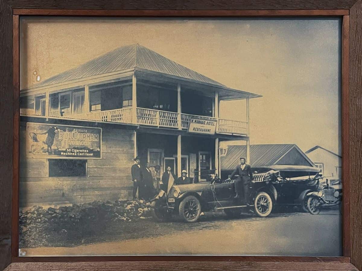 Experiencing Old Hawai‘i: Our Stay at the Historic Manago Hotel 17 Picture of Manago Hotel taken in 1920