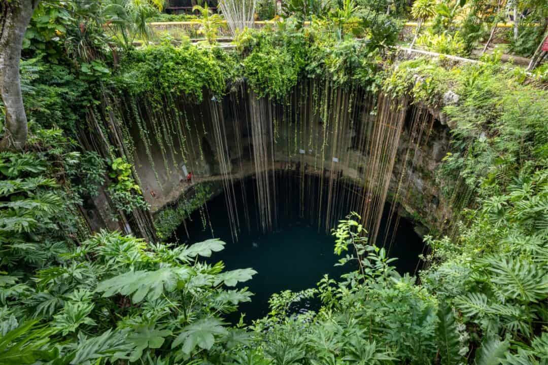 Cenote Ik Kil near Chichen Itza