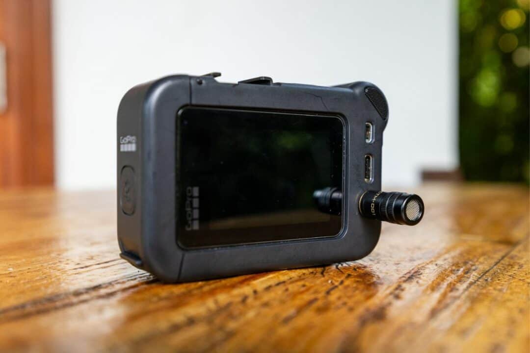 Capture the Journey: The Essential Travel Blogging Camera Gear 14 GoPro Hero 8 with media mod and Edutige ETM-001 Microphone