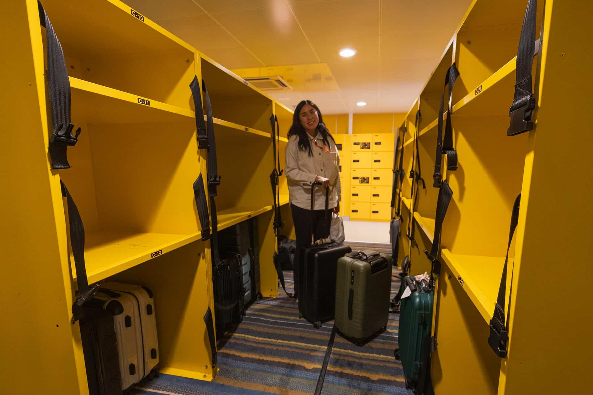 JR Beetle Ferry Luggage Storage