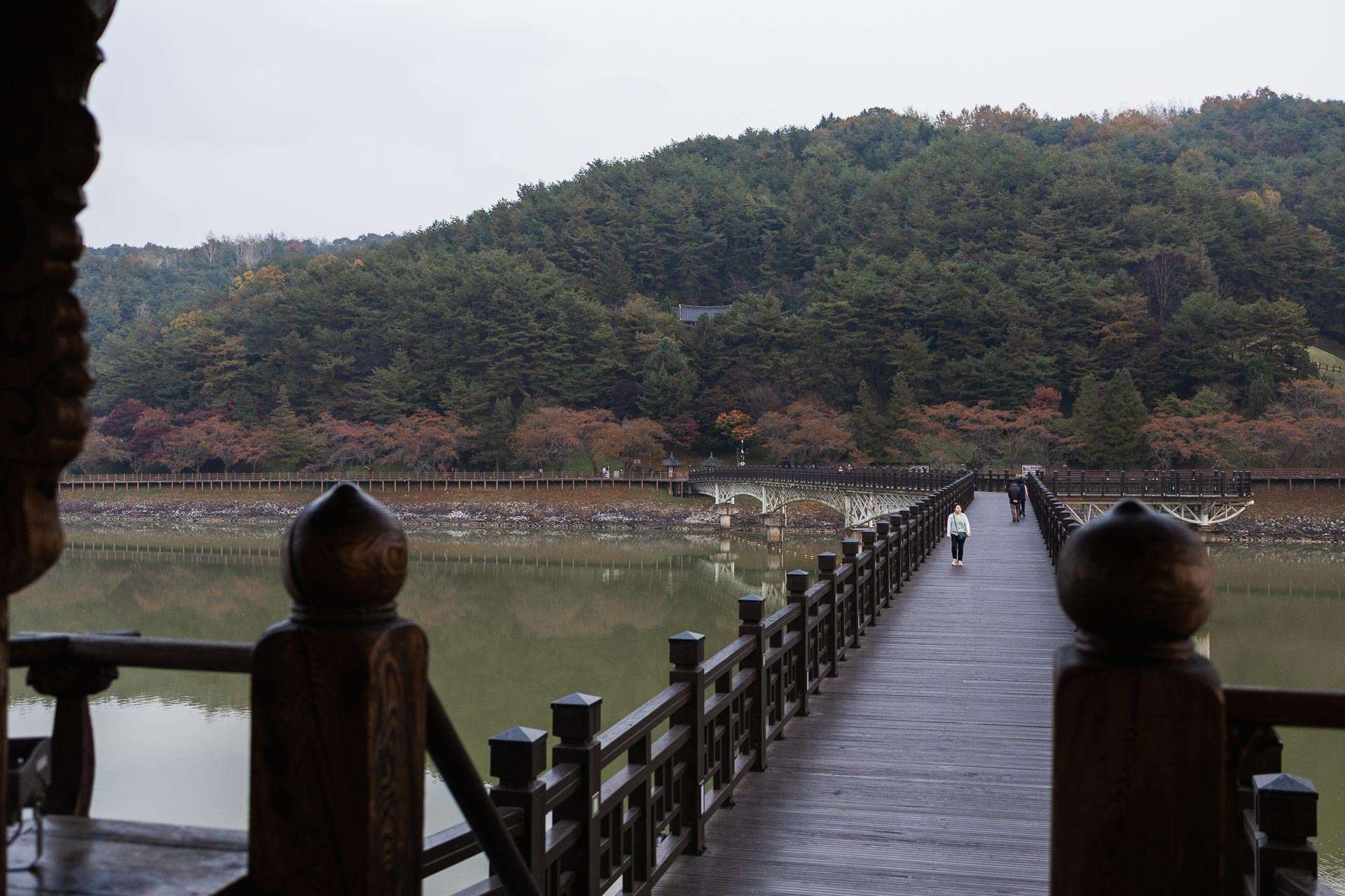 View from Woryeonggyo Bridge pavilion