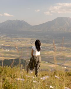 Overlooking the Daikanbo Lookout