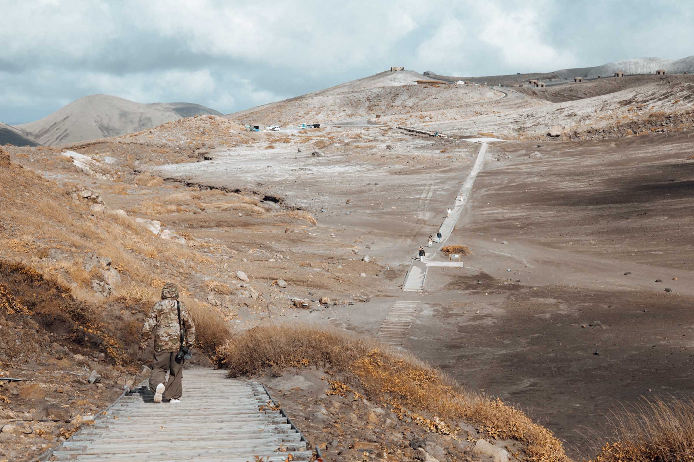 6 Incredible Things to Do in Mount Aso, Kyushu 5 Mt Aso Nakadake Crater hike