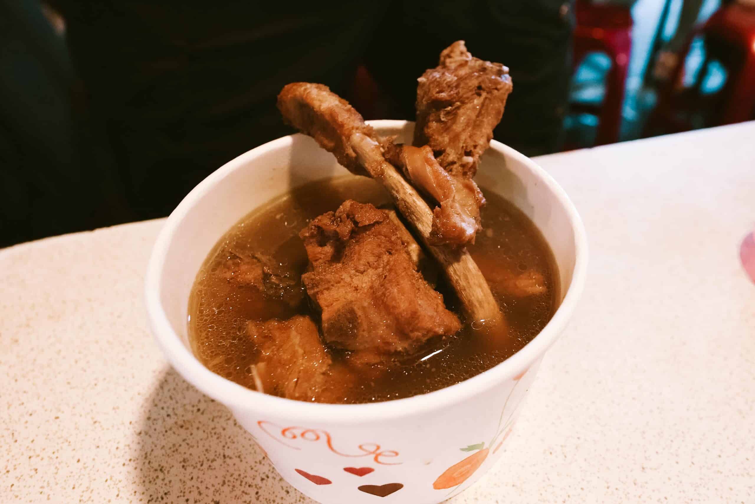 Chen Dong Pork Ribs Medicinal Herbs Soup