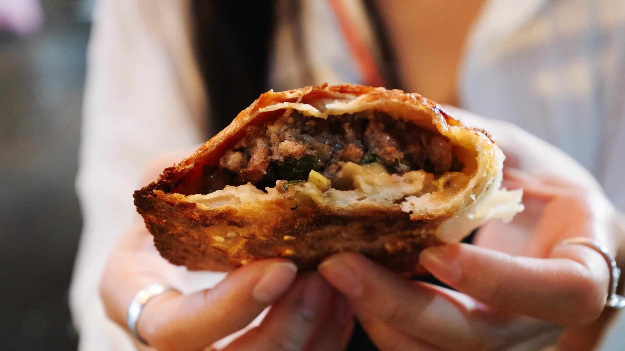 Fuzhou Black Pepper Bun Filling