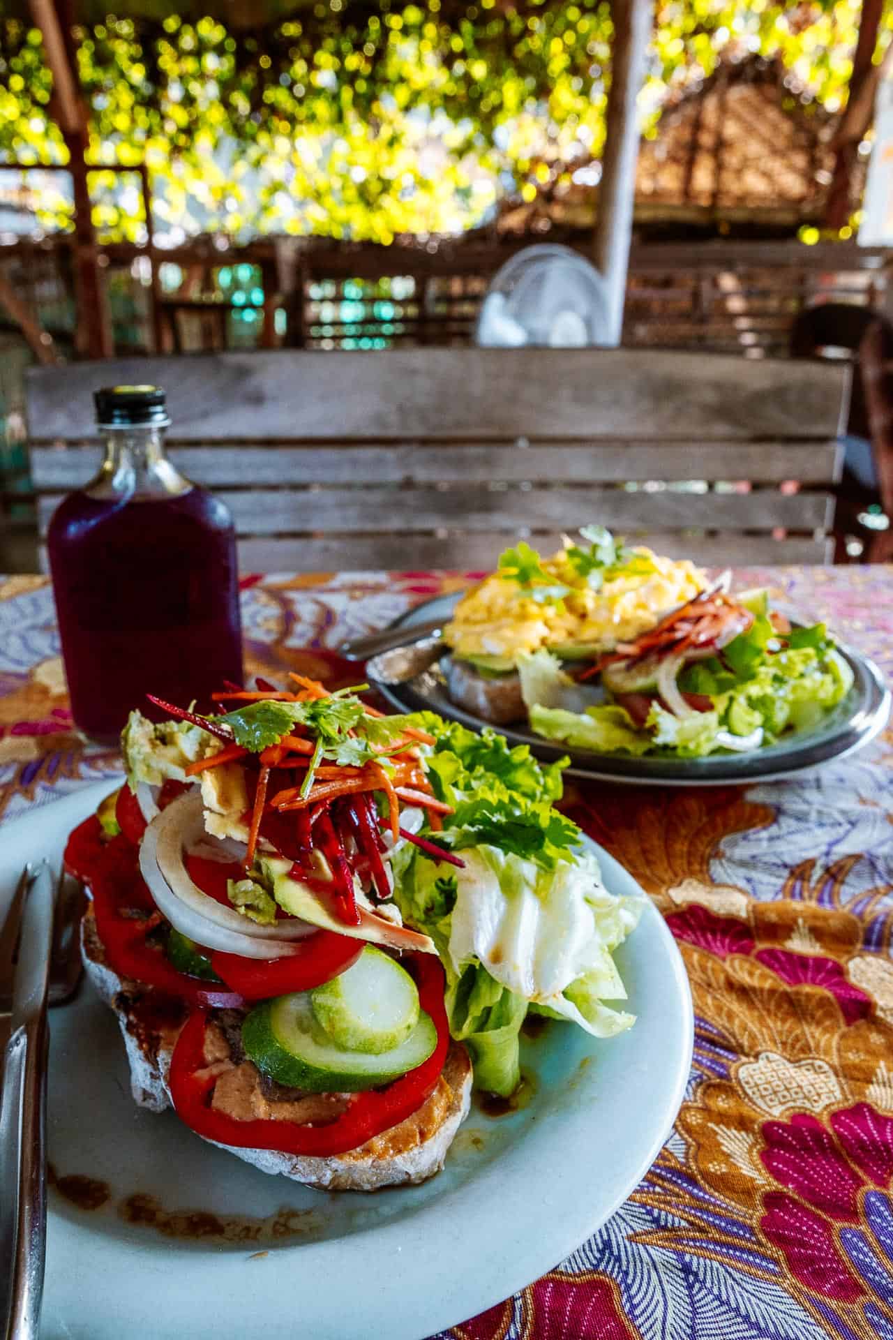 Breakfast at Fat Cat in Pai