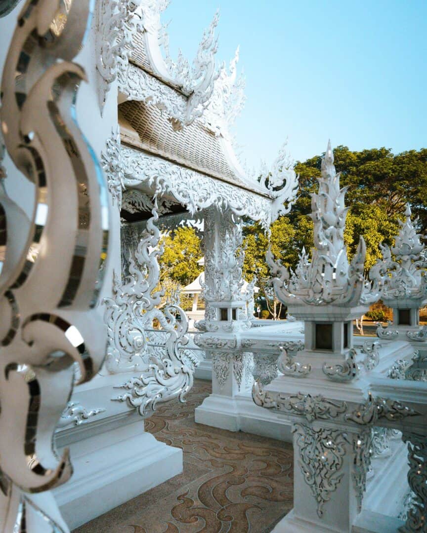 Hallway at White Temple