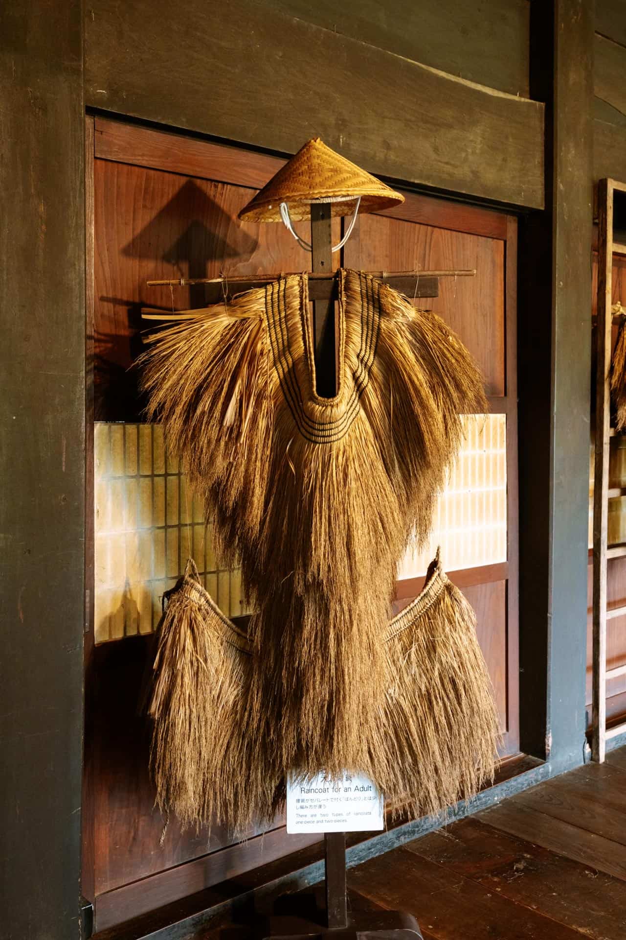 Straw suit in Hida Folk Village