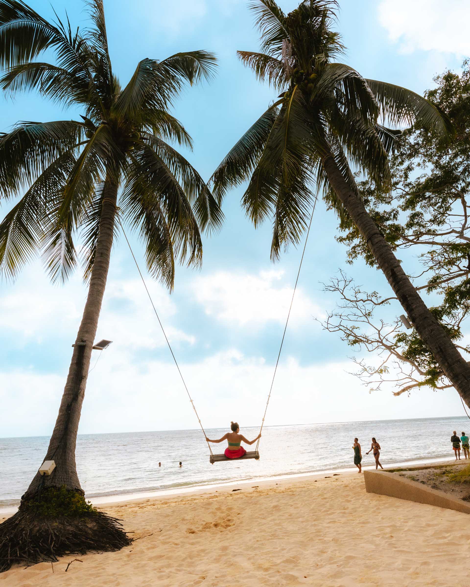 Swing at Leela Beach Koh Phangan