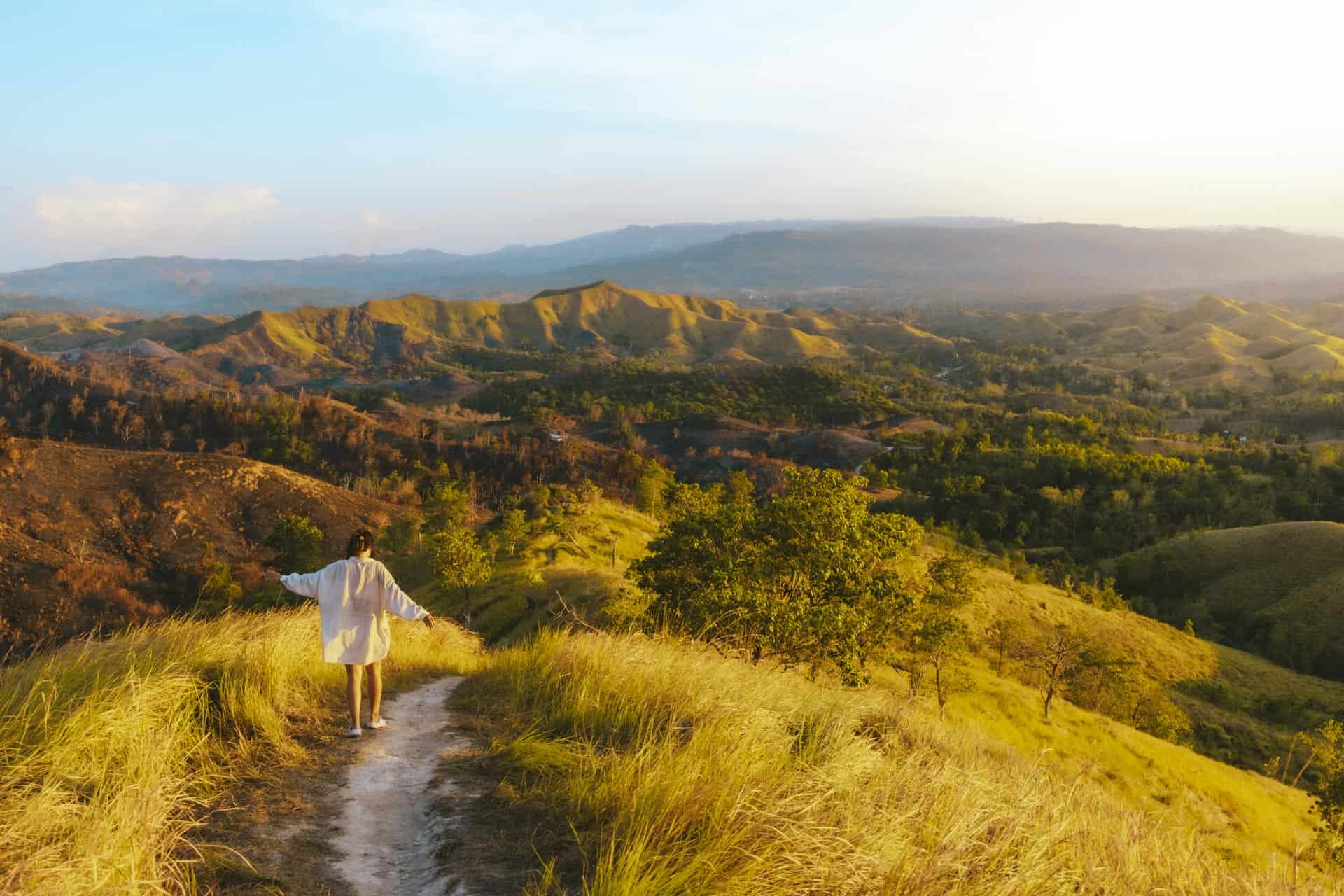 Alicia Panoramic Park in Bohol, Philippines: Hiker's Guide 1 Chloe hiking the Alicia Panoramic Park in Bohol, Philippines