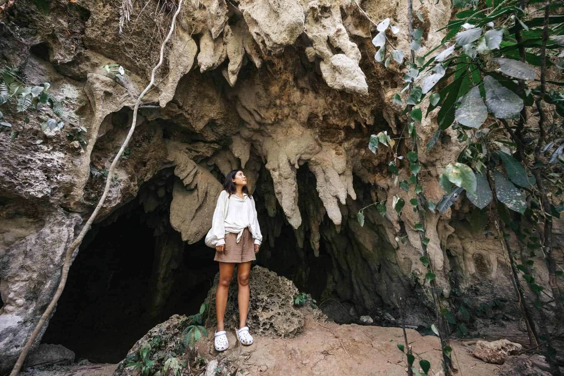 Princess Manan-aw Cave Entrance in Bohol, Philippines
