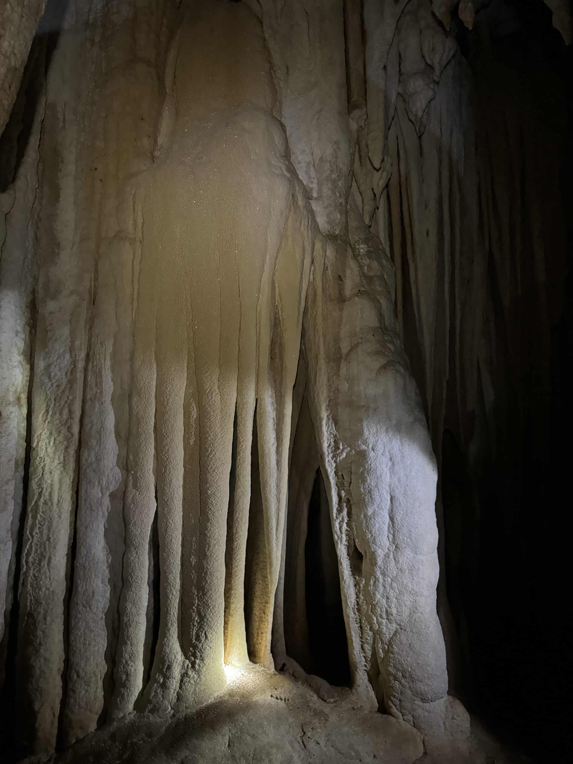 Princess Manan-aw Cave in Bohol crystal