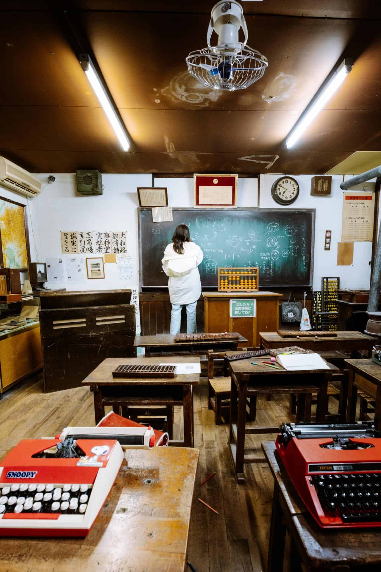 Takayama Showakan Museum classroom