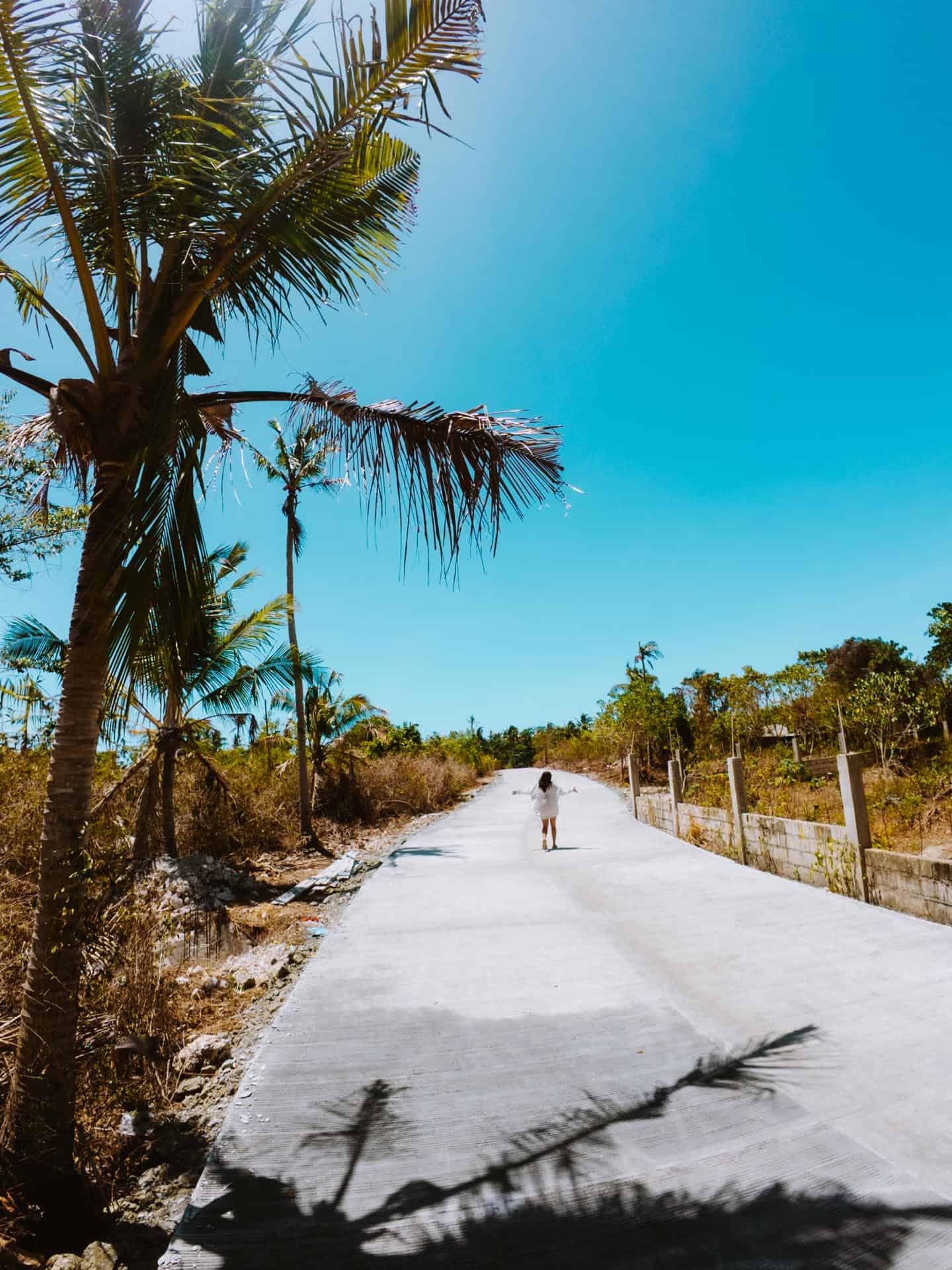 Road to Cabagnow Cave Pool