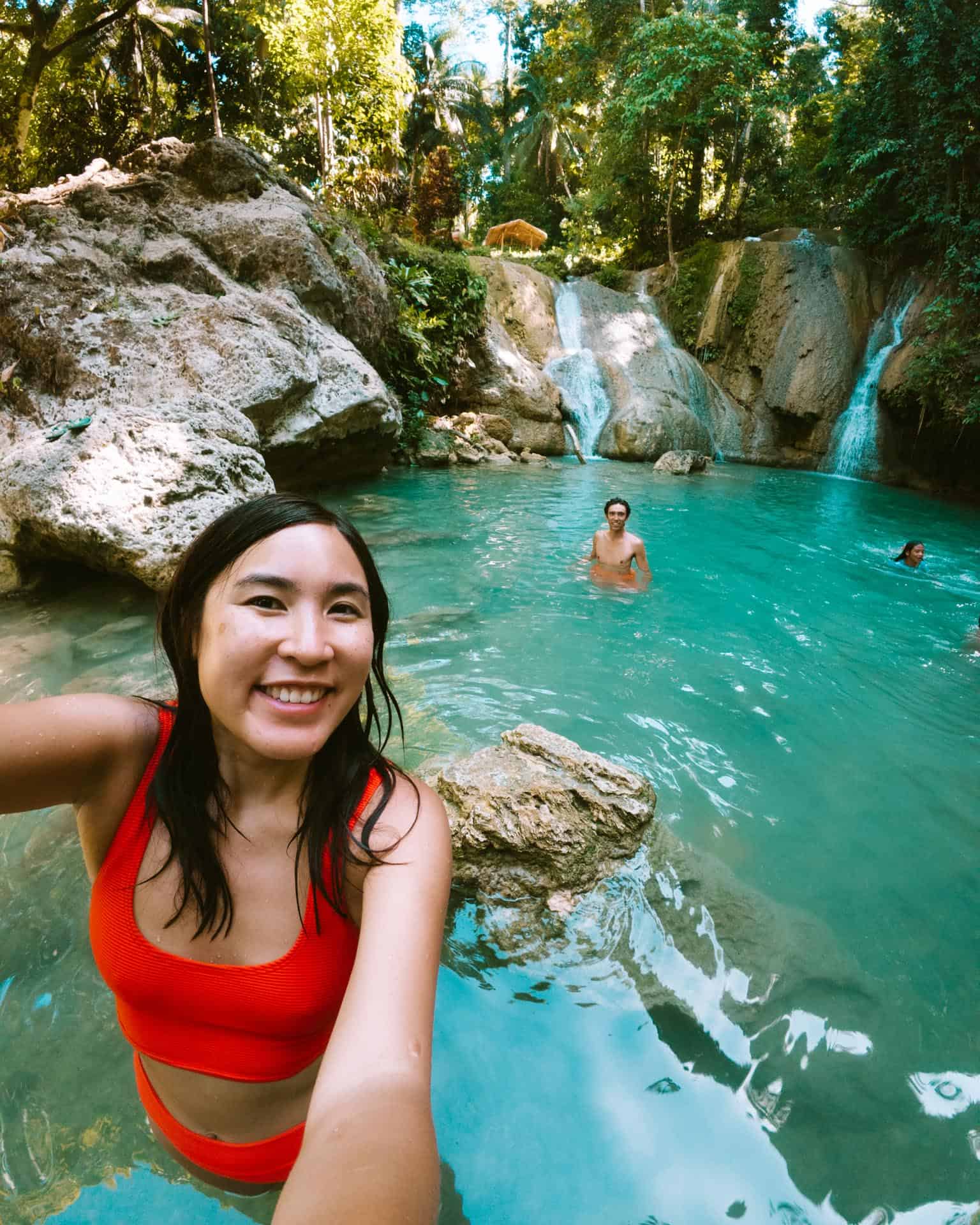 24 Awesome Things to Do in Bohol: Complete Guide 39 Swimming in Kinahugan Falls in Bohol