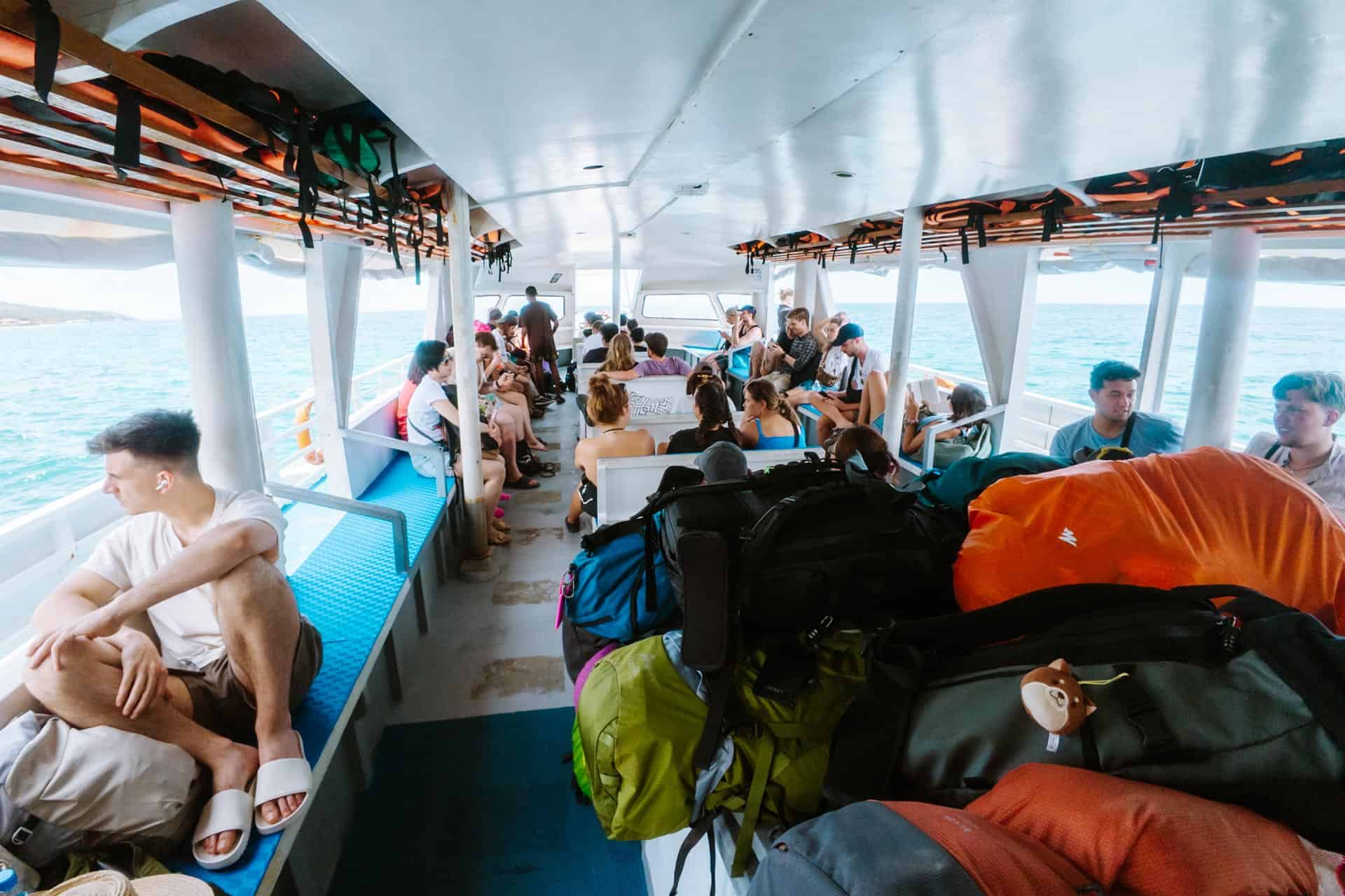 How to Get from Oslob to Bohol by Ferry: Complete Guide 7 Inside of the Oslob to Bohol Ferry