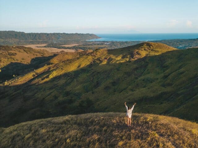 view from kankoka hills in bohol