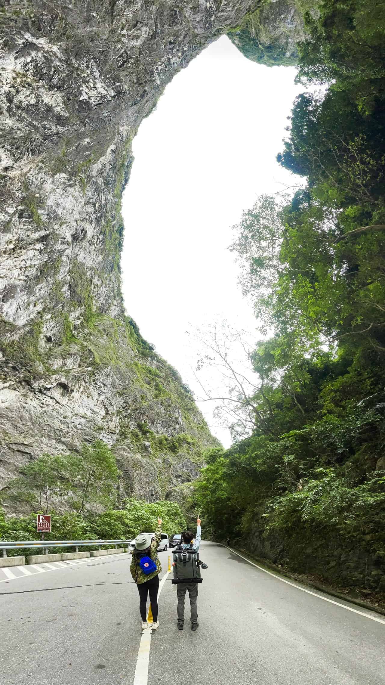 8 Best Things to Do in Taroko Gorge 10 Fuji Cliff outline of Taiwan in Taroko Gorge