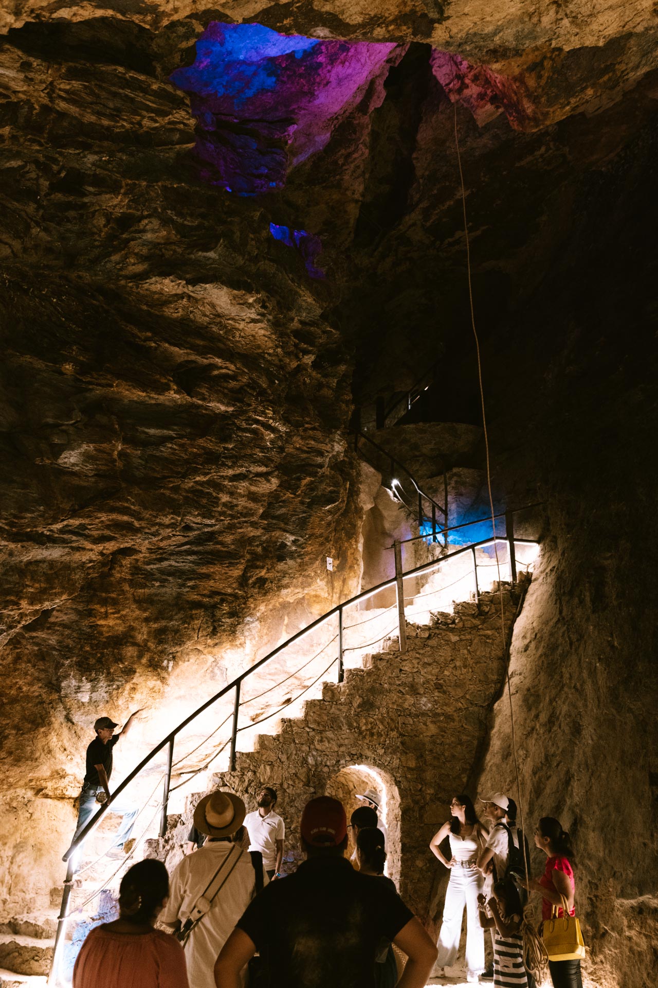 Mine tour in Taxco Mexico