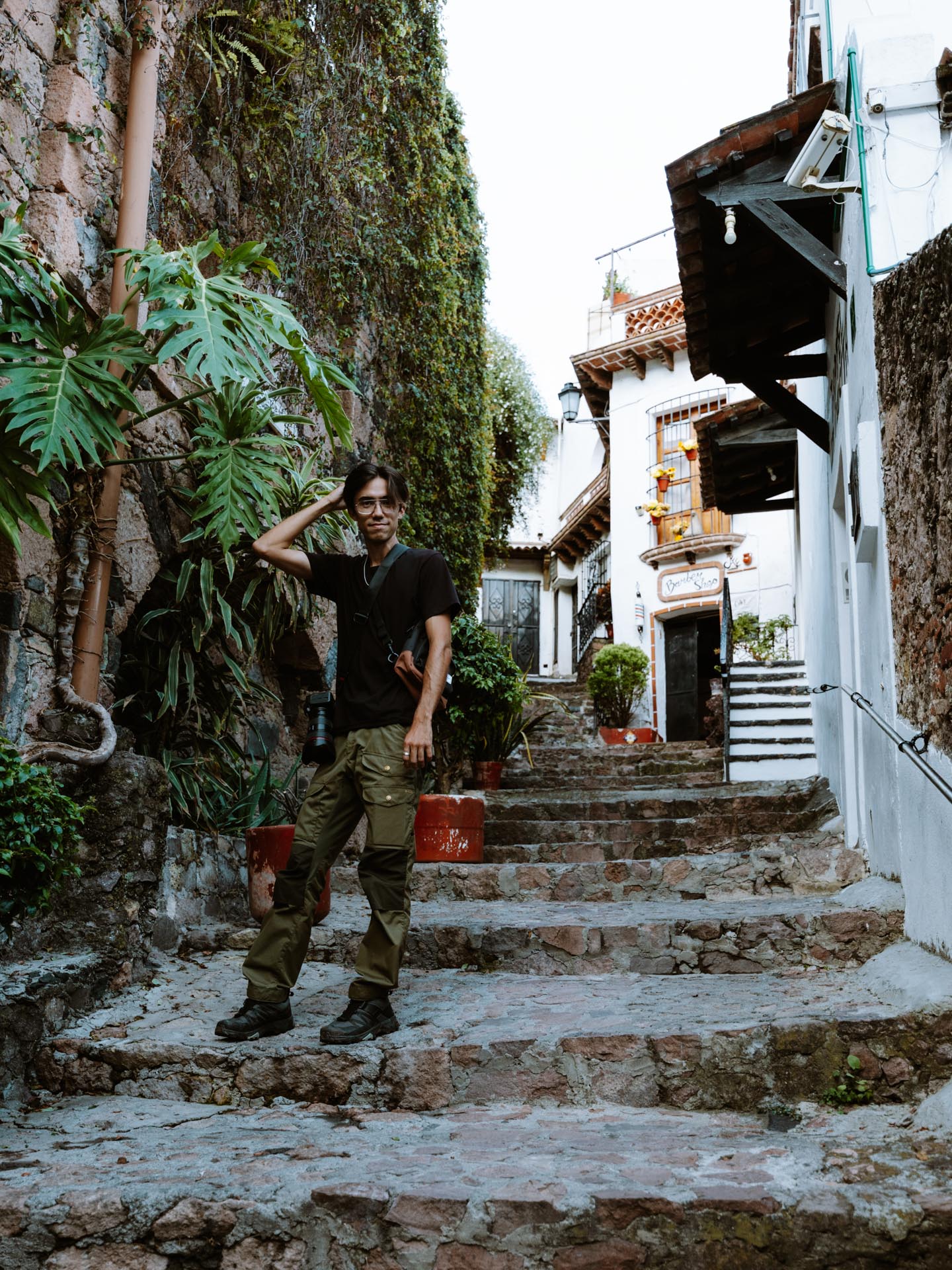 Trey in the alleyways of Taxco