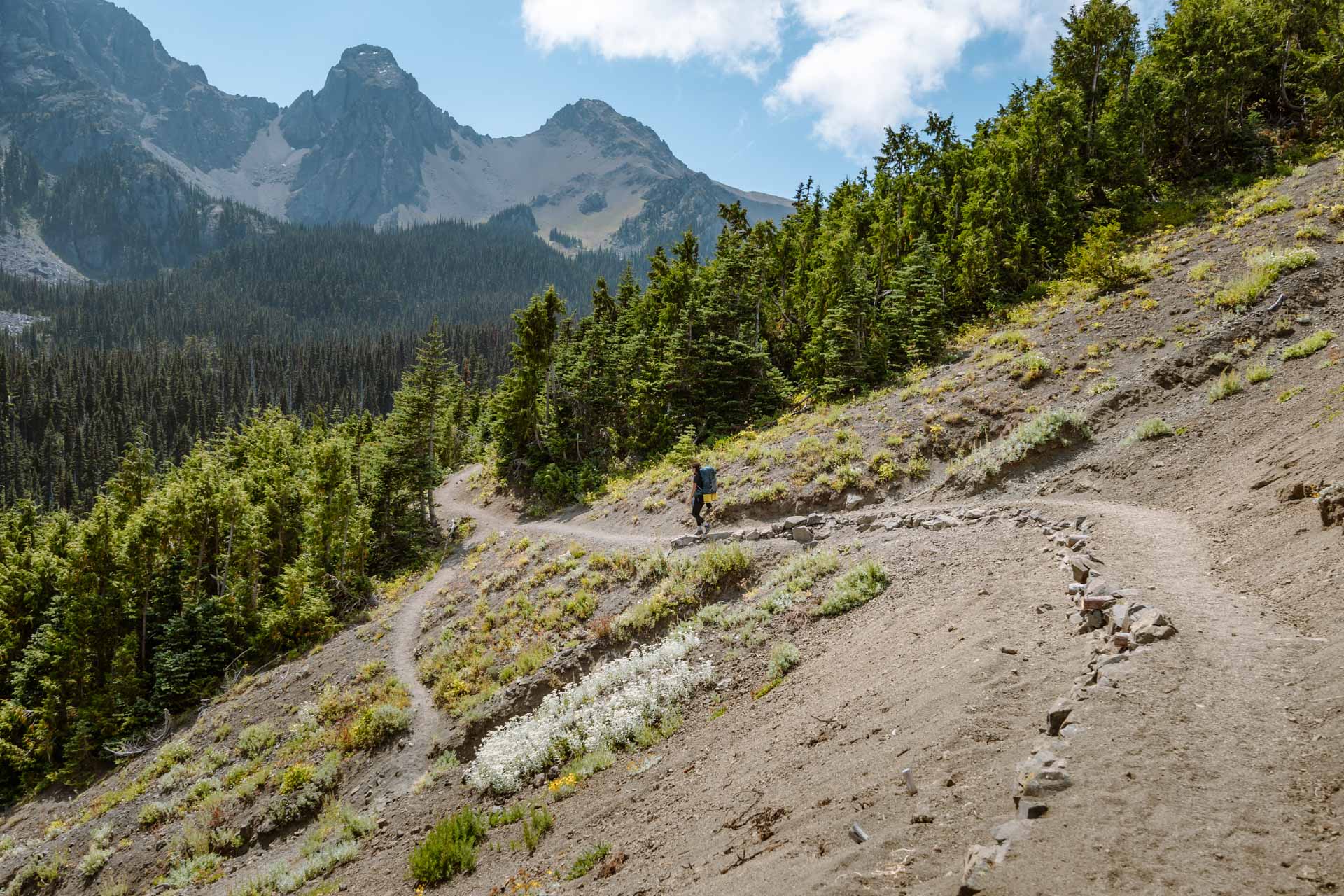 Hiking to Buckhorn Lake on Tubal Cain Mine Trail
