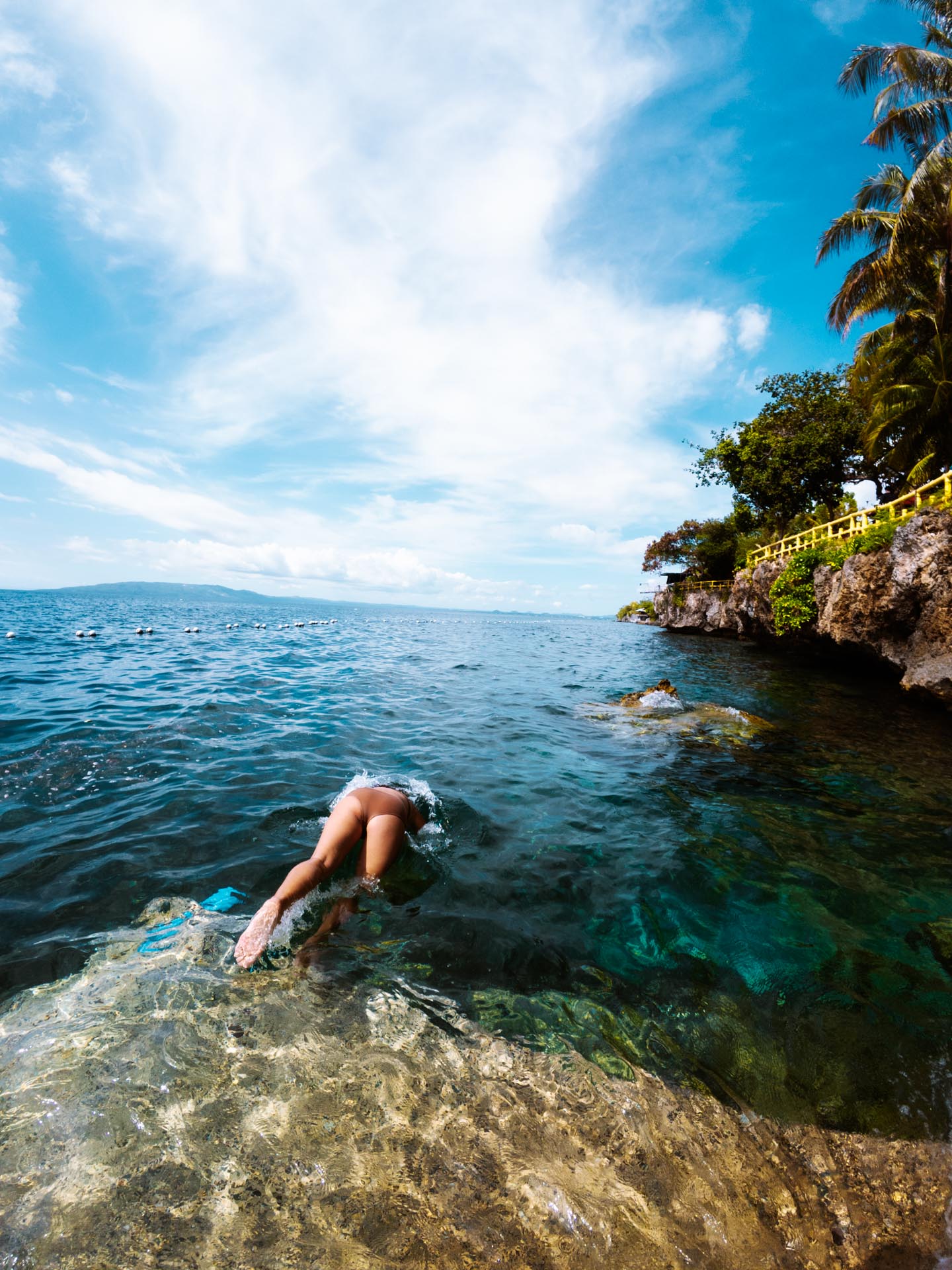 Napaling Reef entrance