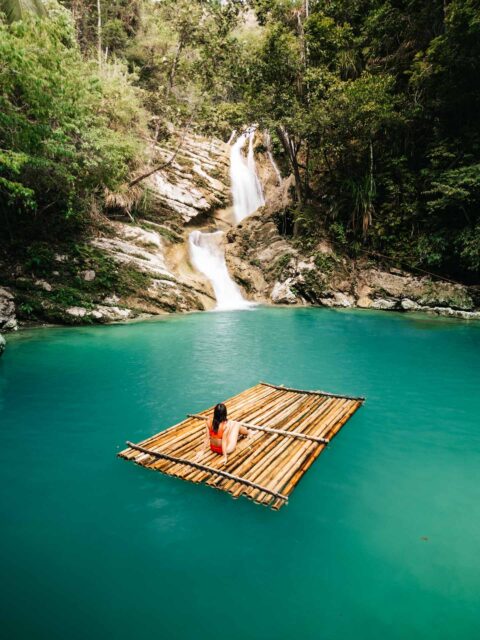 Dam Agan Falls in Dimiao Bohol