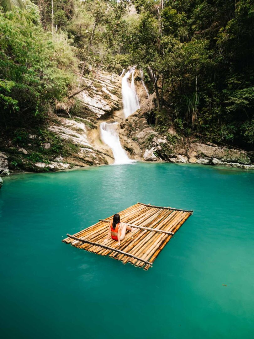 Dam Agan Falls in Dimiao Bohol