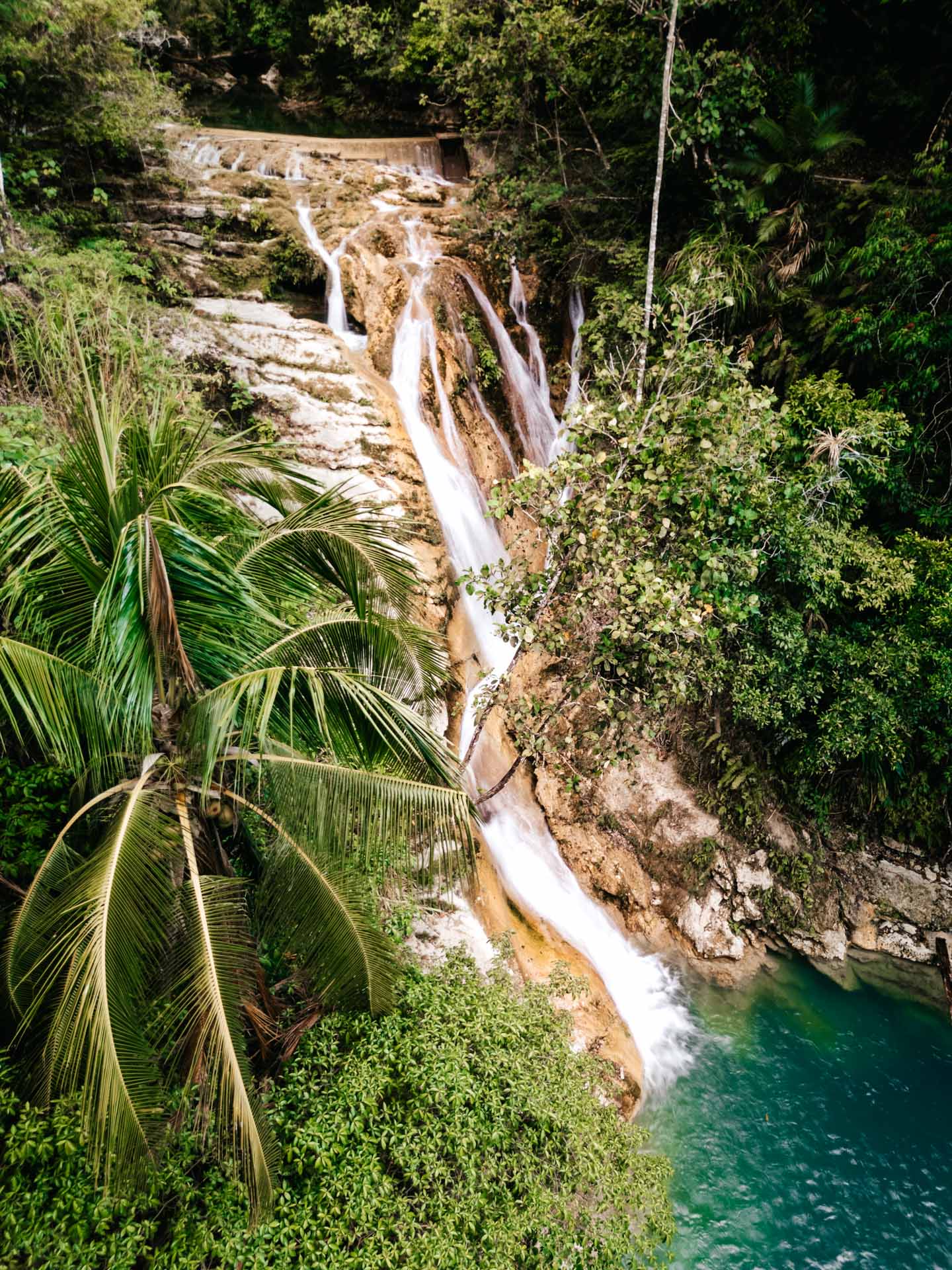 Dam Agan Falls in Bohol: Our Complete Guide 16 Aerial view of Dam Agan Falls