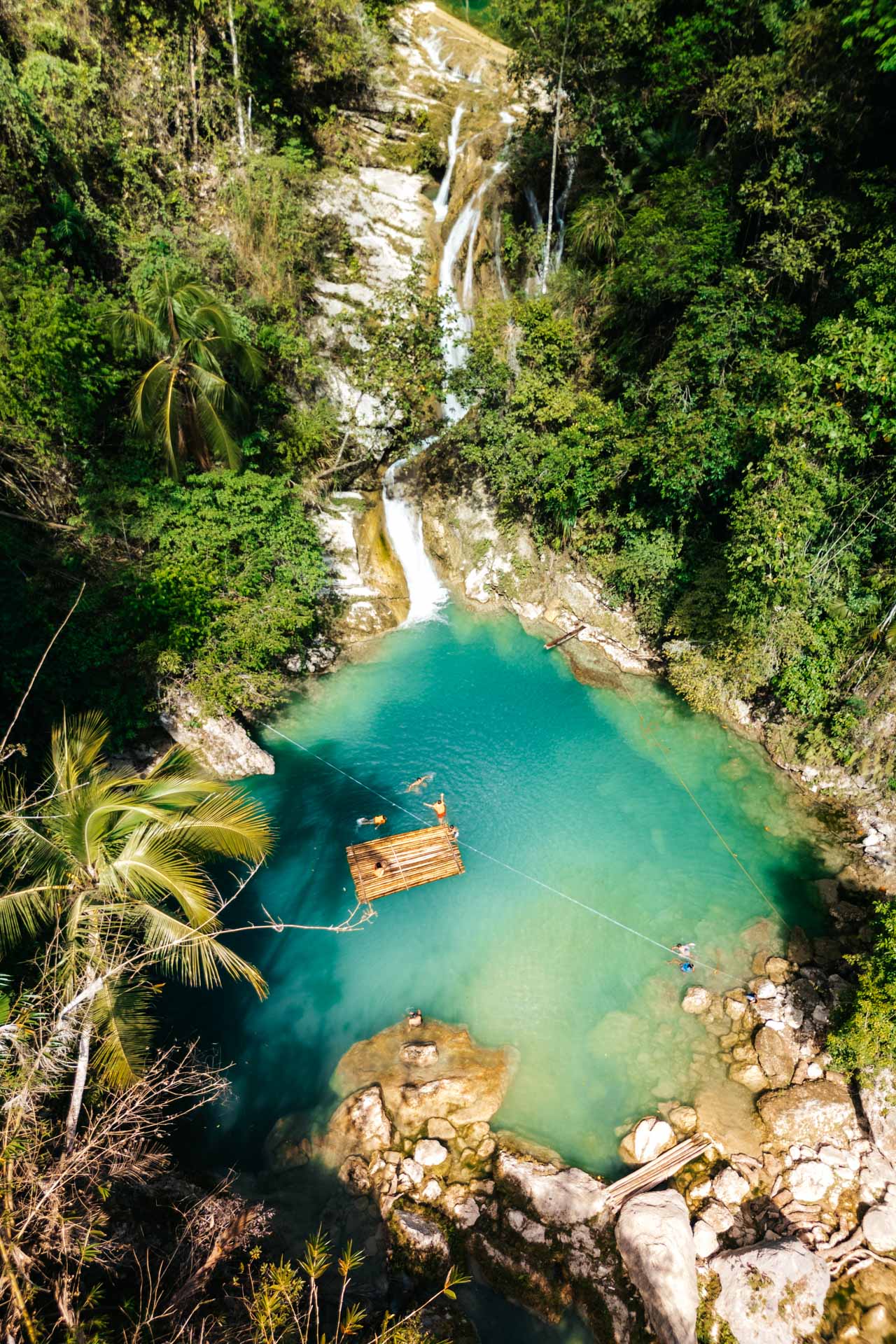 24 Awesome Things to Do in Bohol: Complete Guide 50 Aerial view of Dam Agan Falls in Bohol