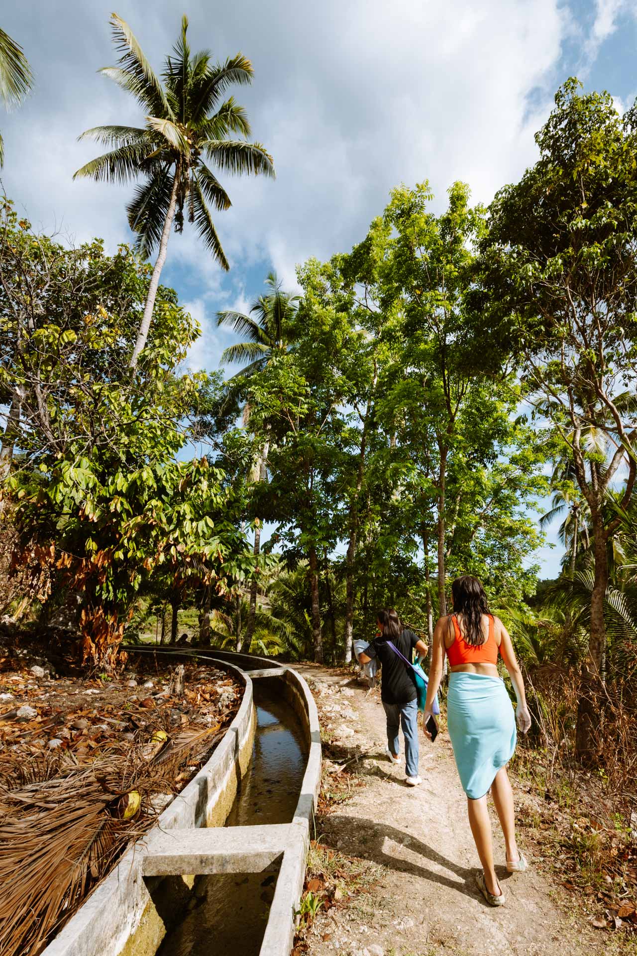 Dam Agan Falls in Bohol: Our Complete Guide 7 Irrigation canal at Dam Agan Falls Trail