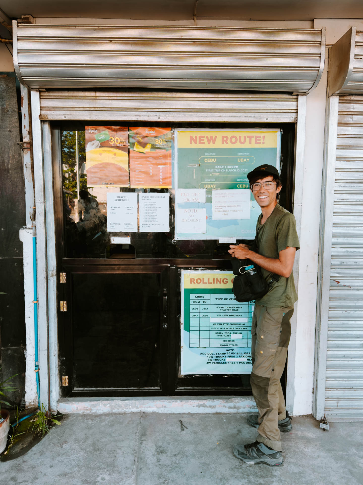 Ticketing office in Ubay for Cokaliong Ferry