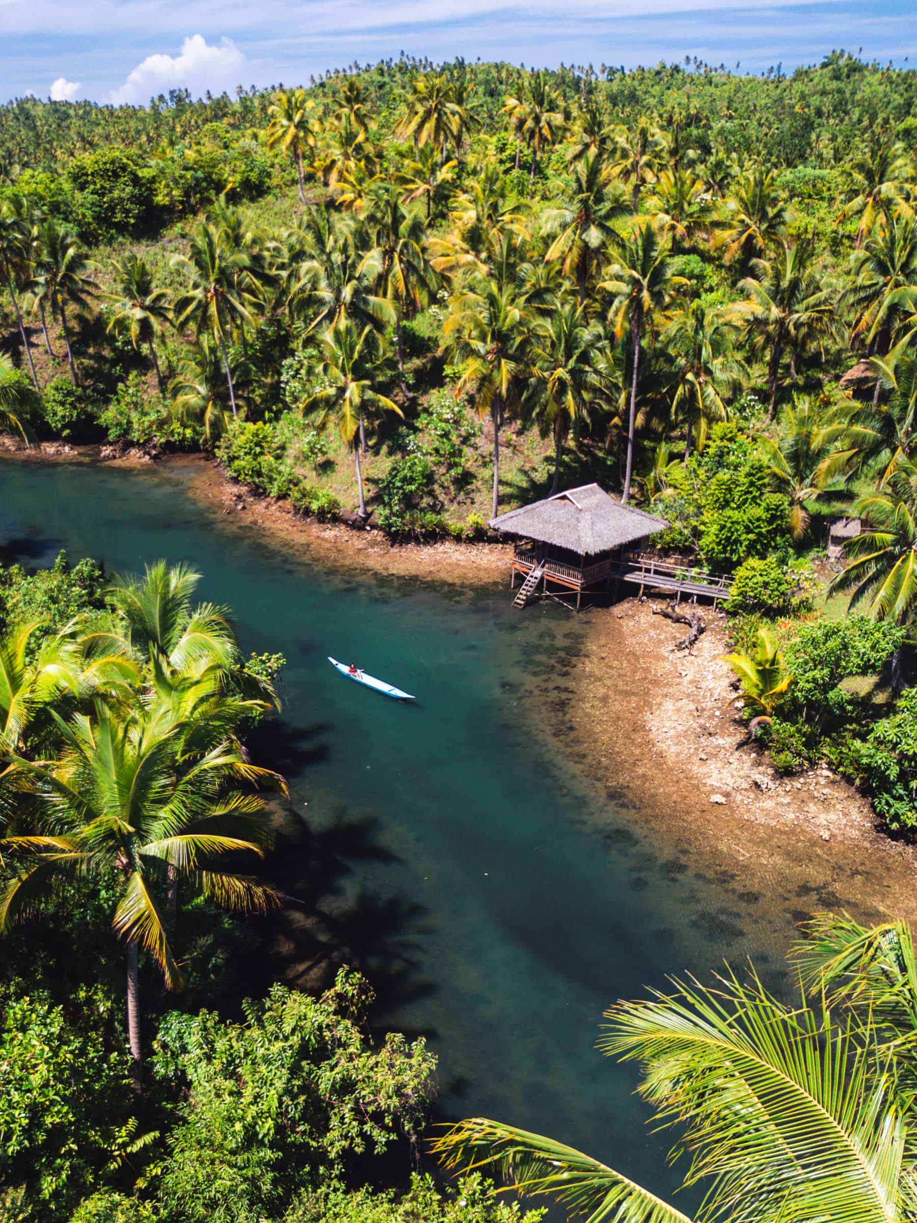 Beto Cold Spring - The Largest Cold Spring in Siargao 2 Kayaing river at Beto Cold Spring Siargao