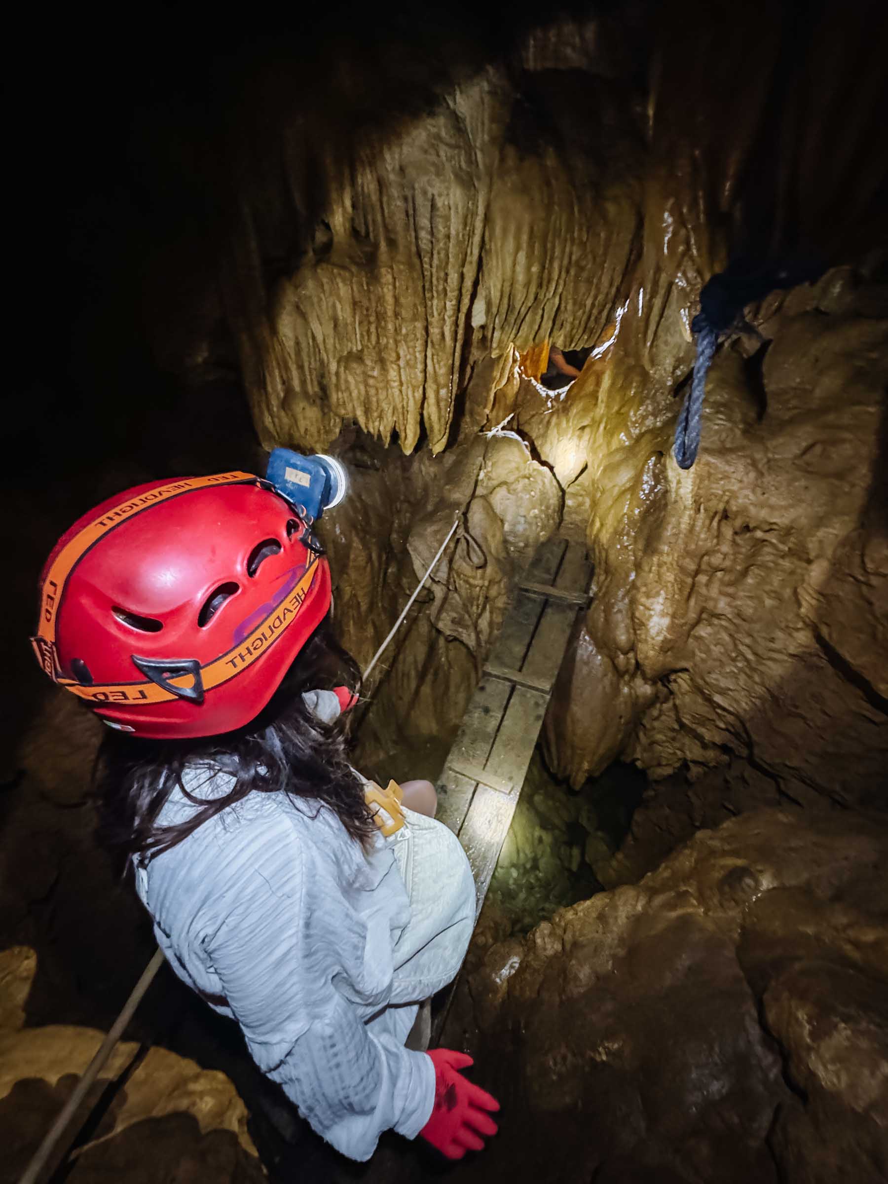 Marvelous Somyot Cave in Siargao wooden bridge