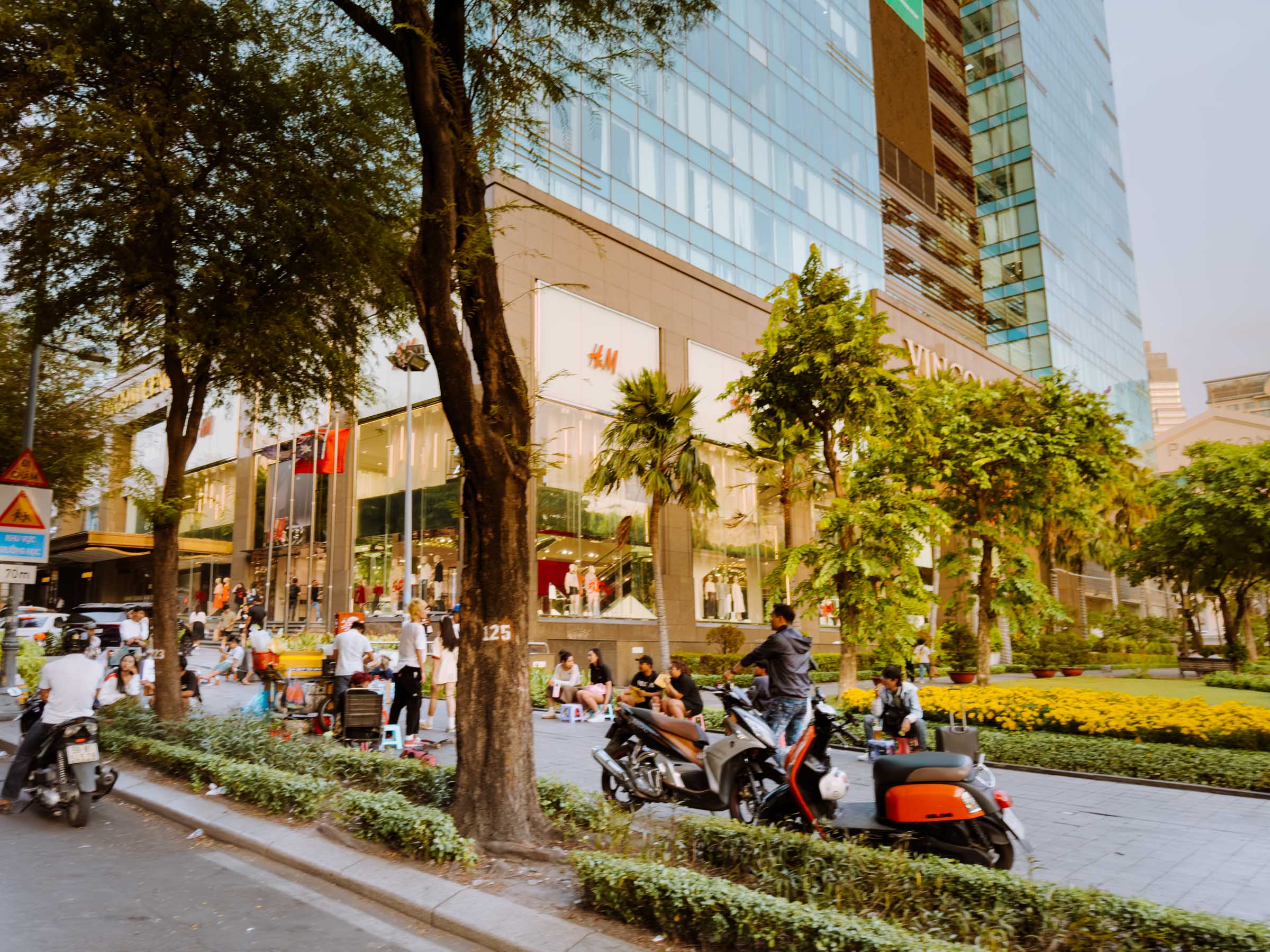 Exterior of Vincom Center Ho Chi Minh City