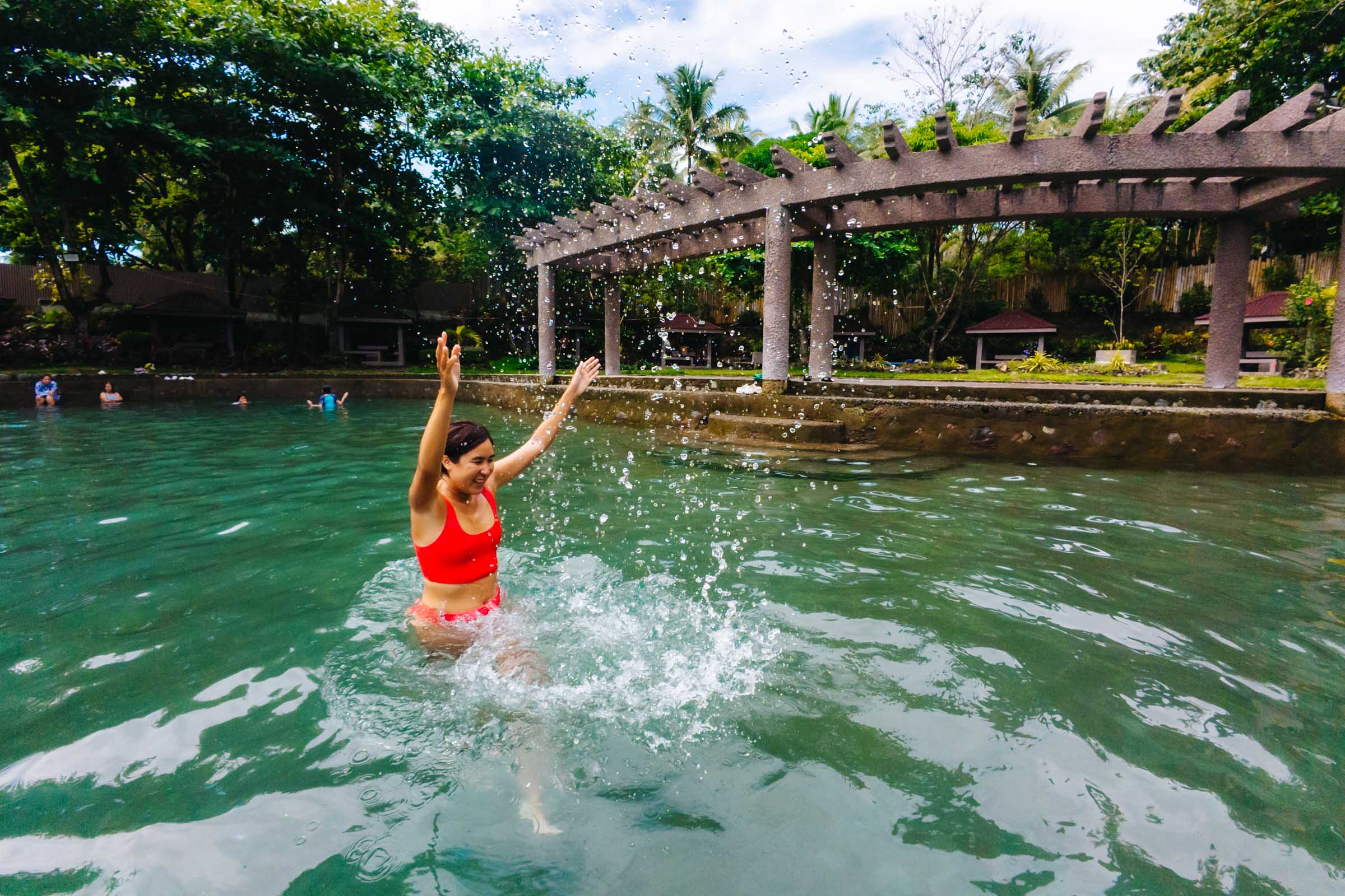 Bura Soda Water Pool swimming splashing