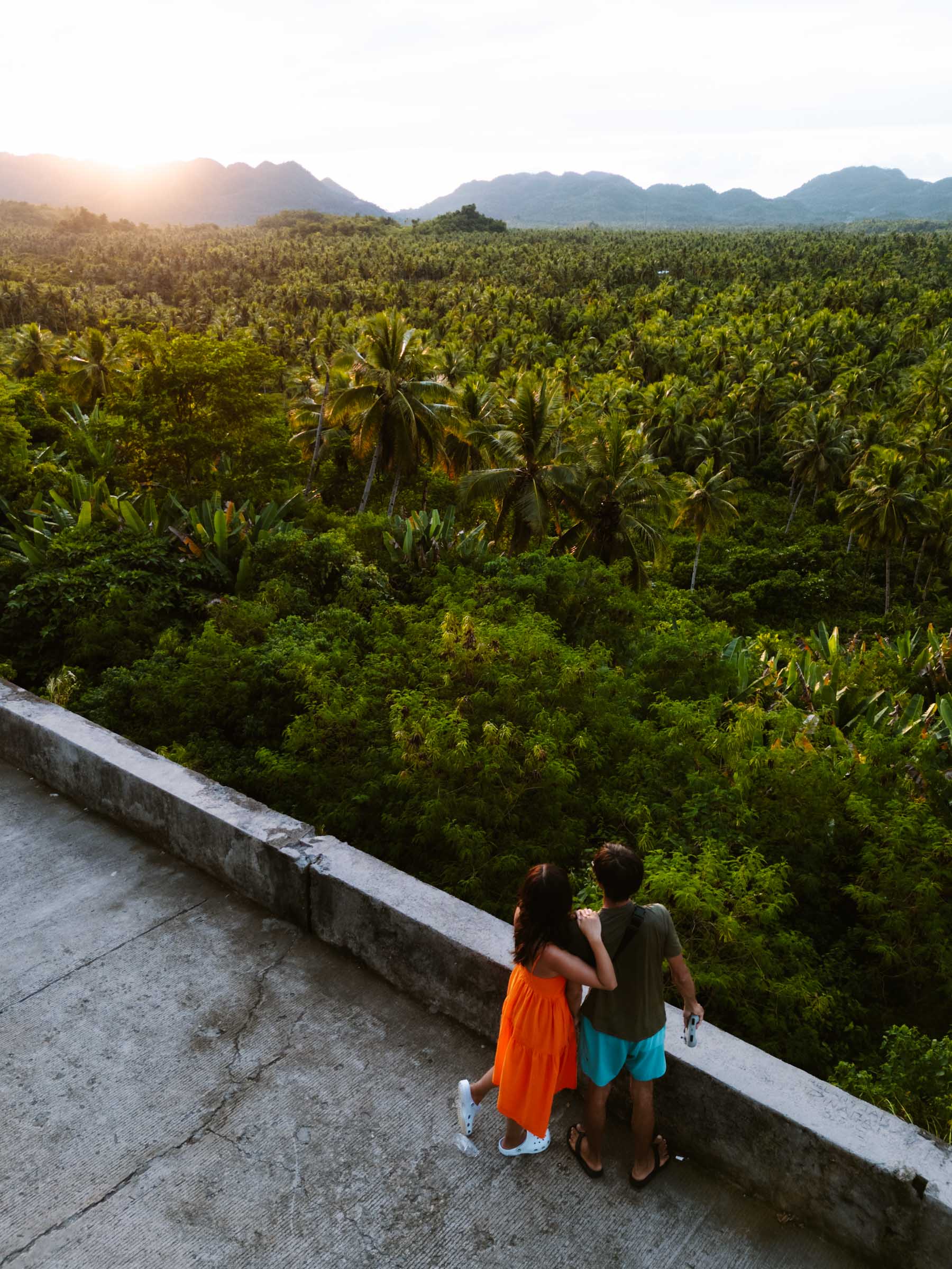 Coconut Trees View Deck Siargao