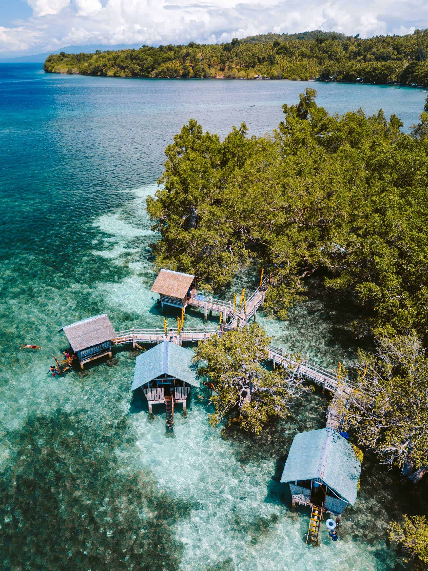 Katunggan Park Camiguin huts