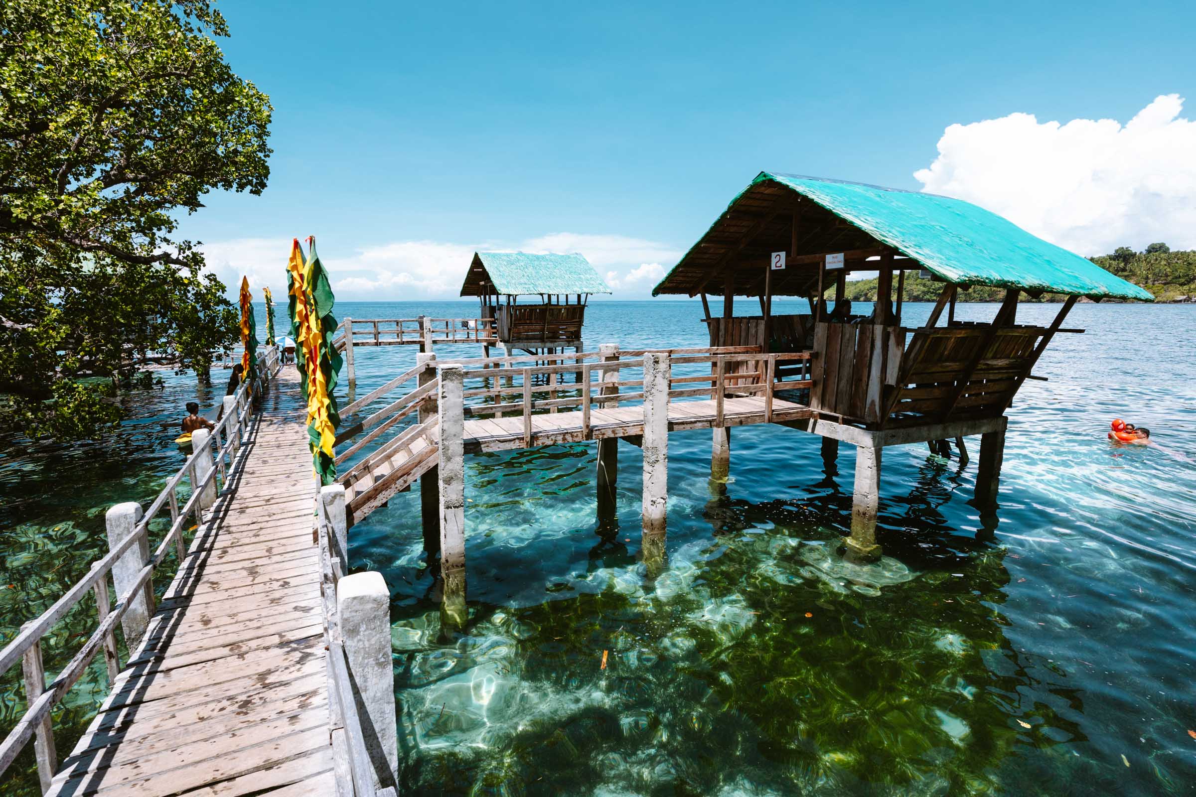 Katunggan Park Camiguin huts