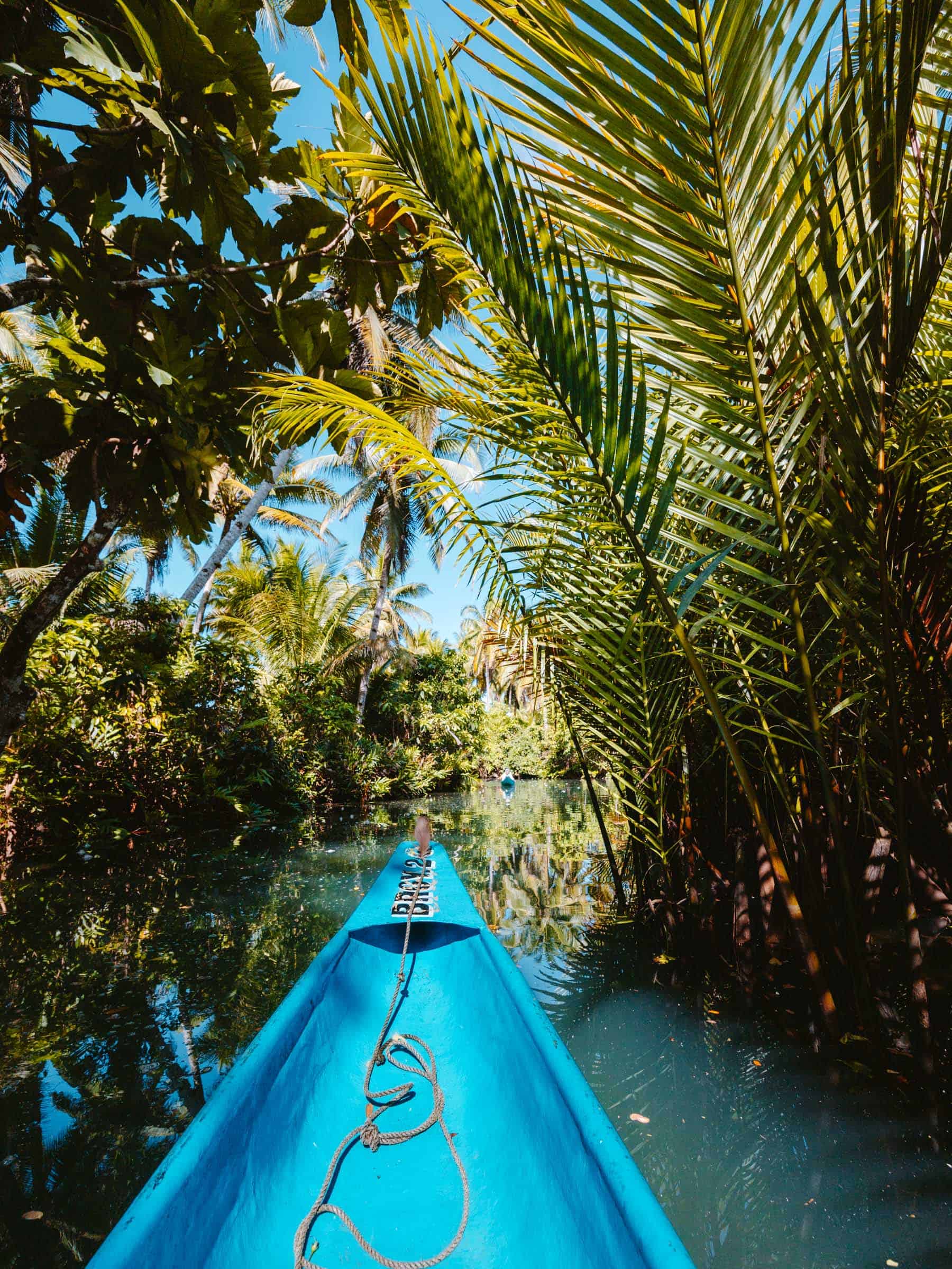 Maasin River Siargao Canoe tour