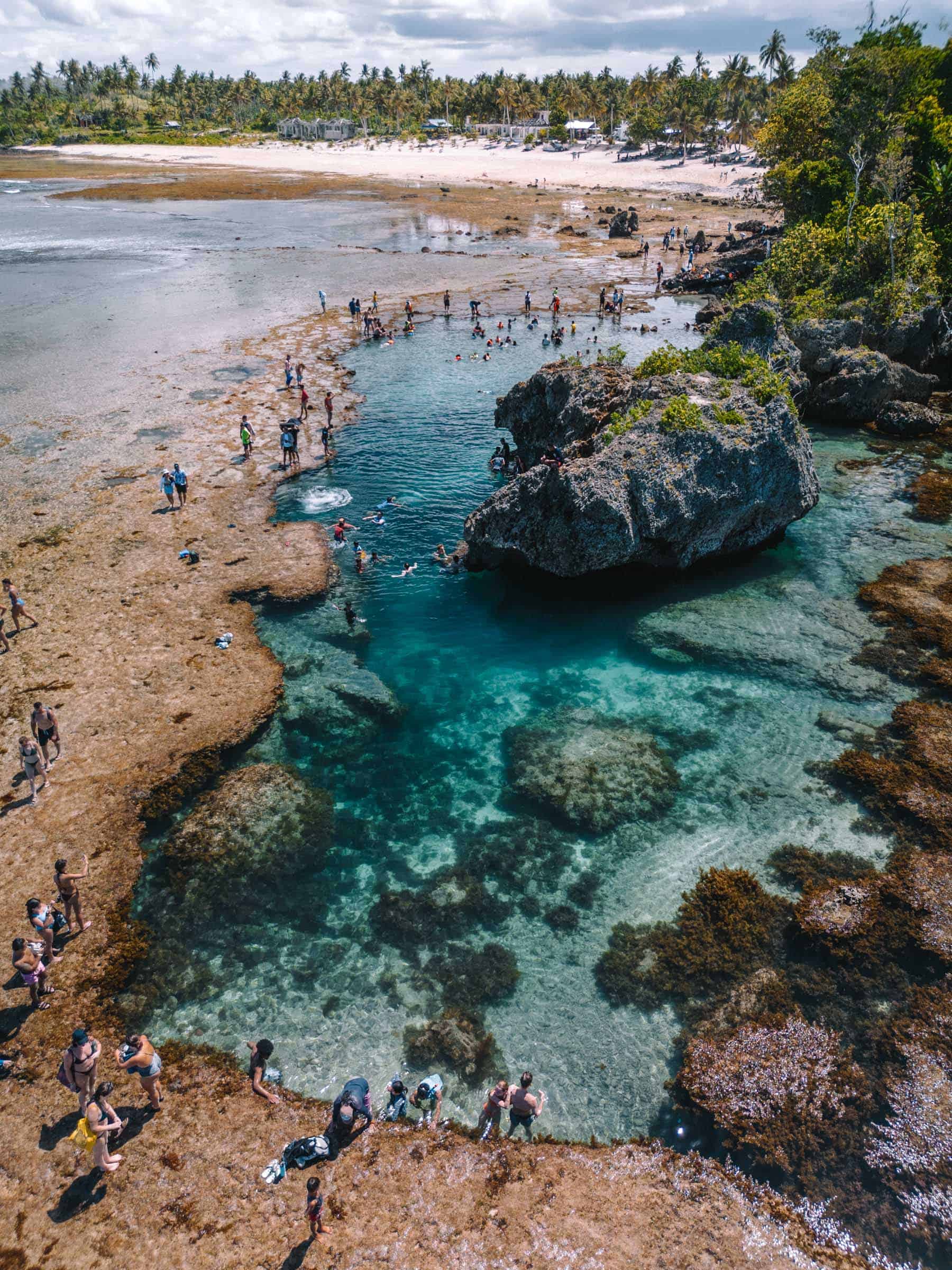 Magpupungko Rock Pools low tide