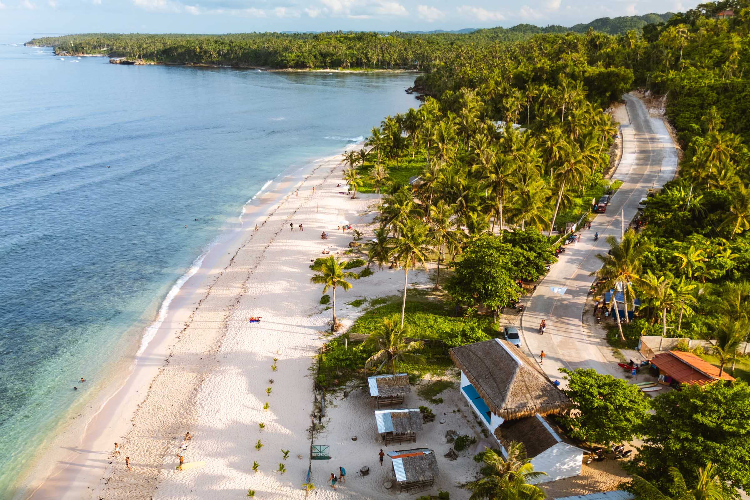 Pacifico Beach aerial view