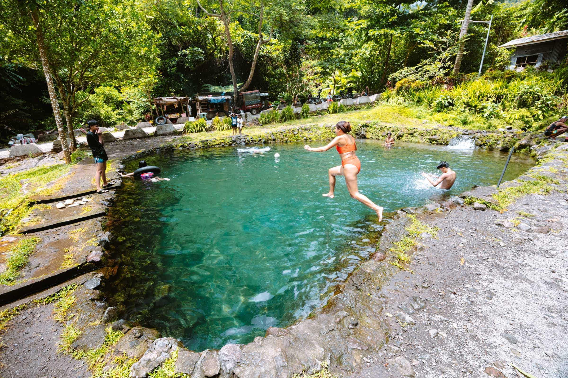 Sa-ay Cold Spring in Camiguin: Complete Guide 3 Jumping in Sa-ay Cold Spring Camiguin