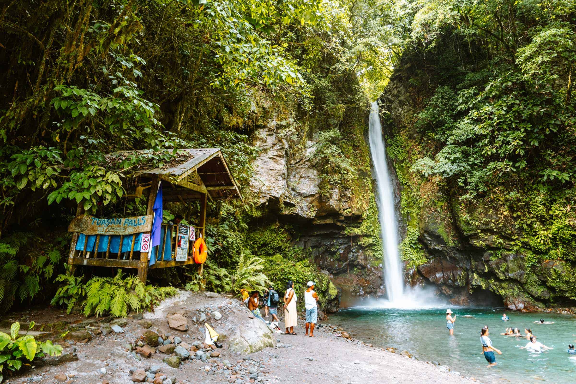 Tuasan Falls in Camiguin: Complete Guide 5 Tuasan Falls lifeguard stand