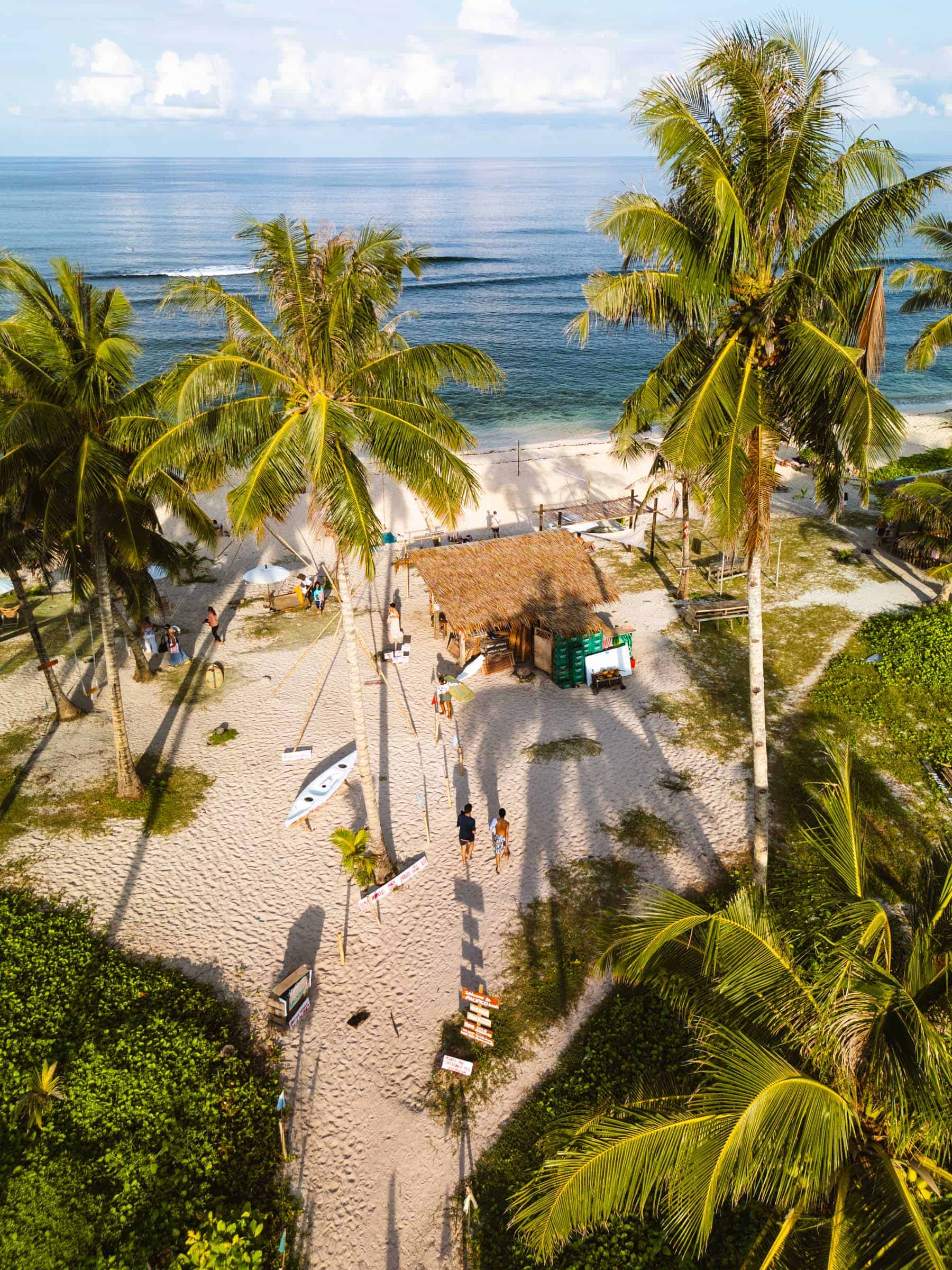 View of Pacifico Beach Siargao