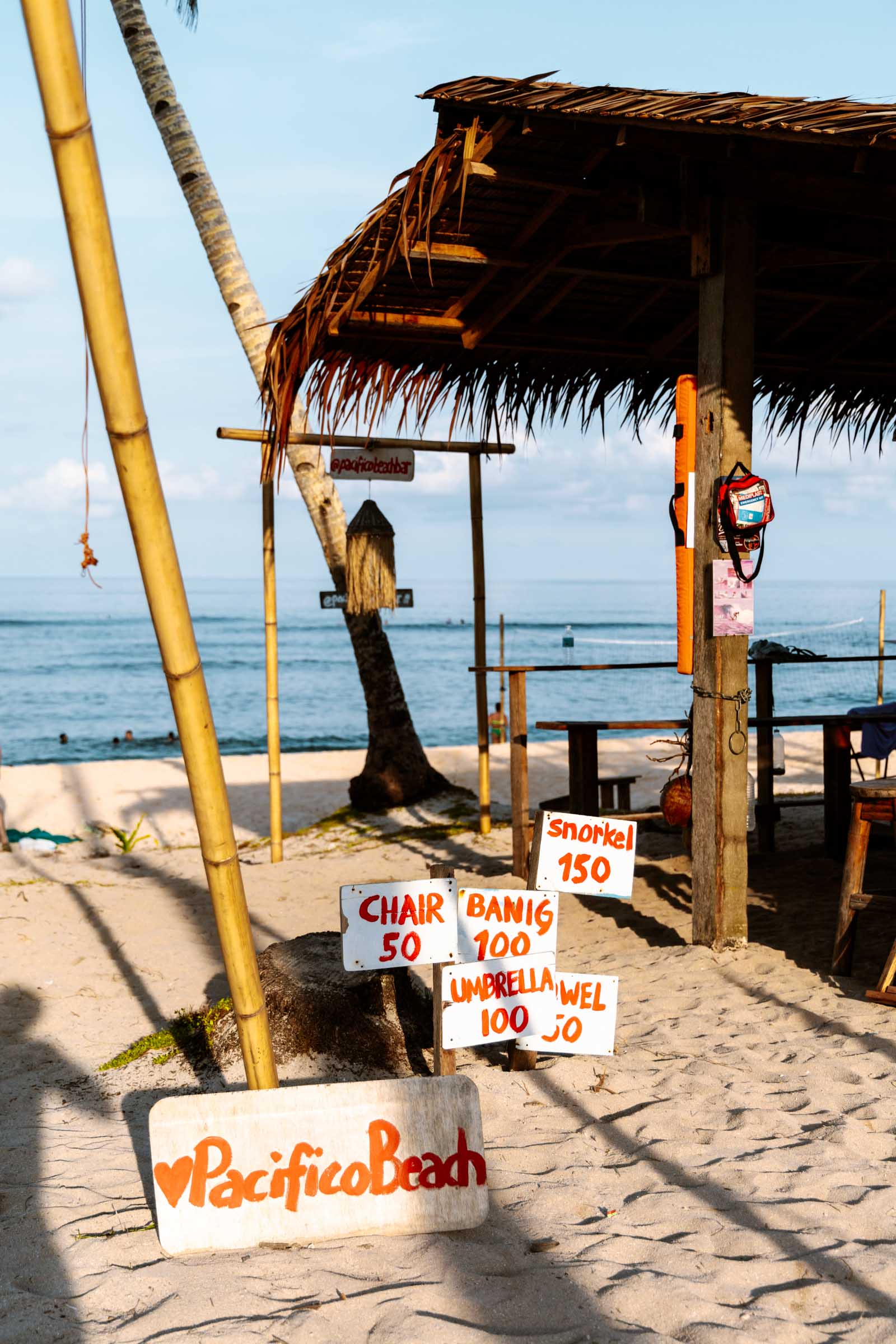 Pacifico Beach Siargao rentals