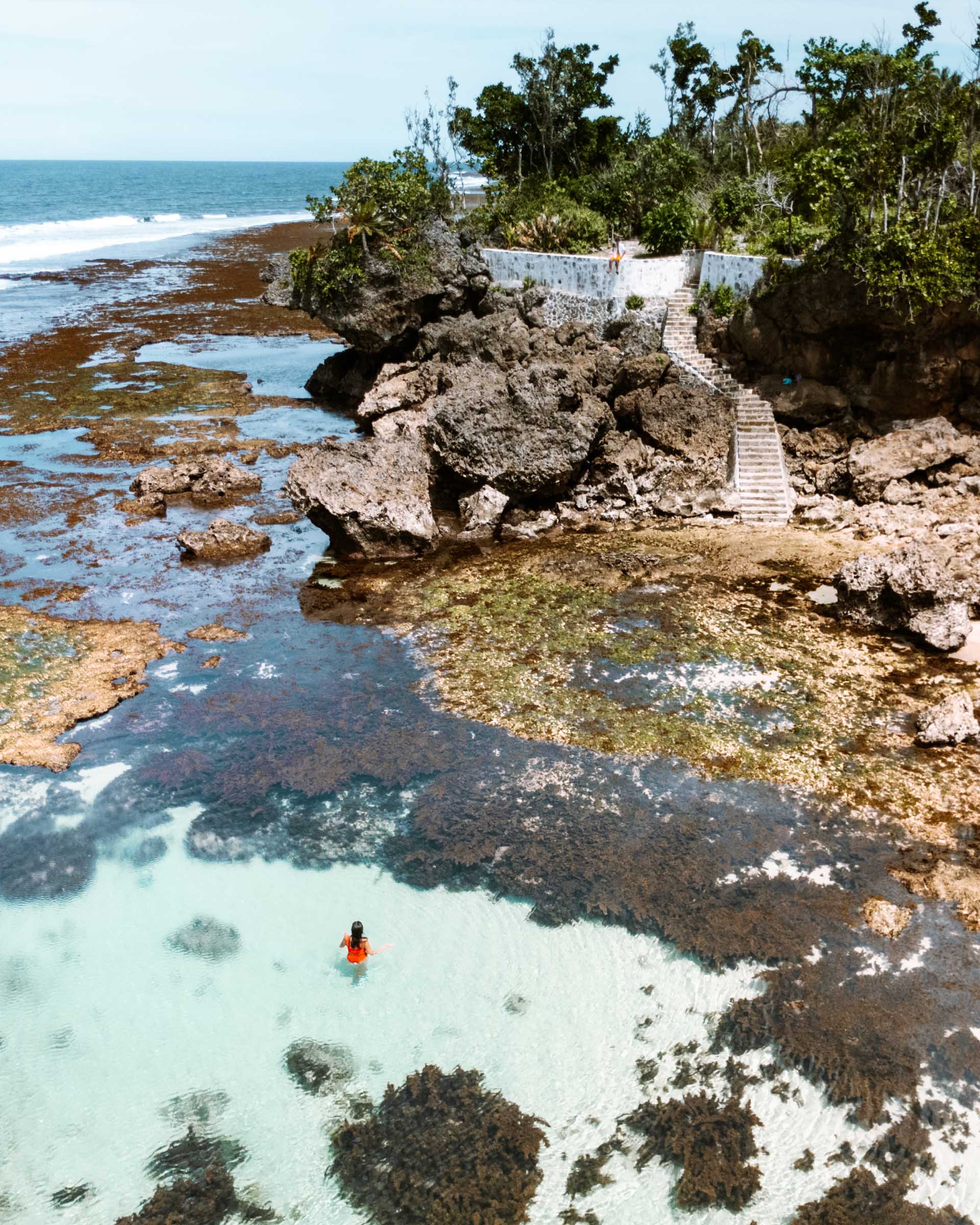 View of Stairs of Heaven Siargao