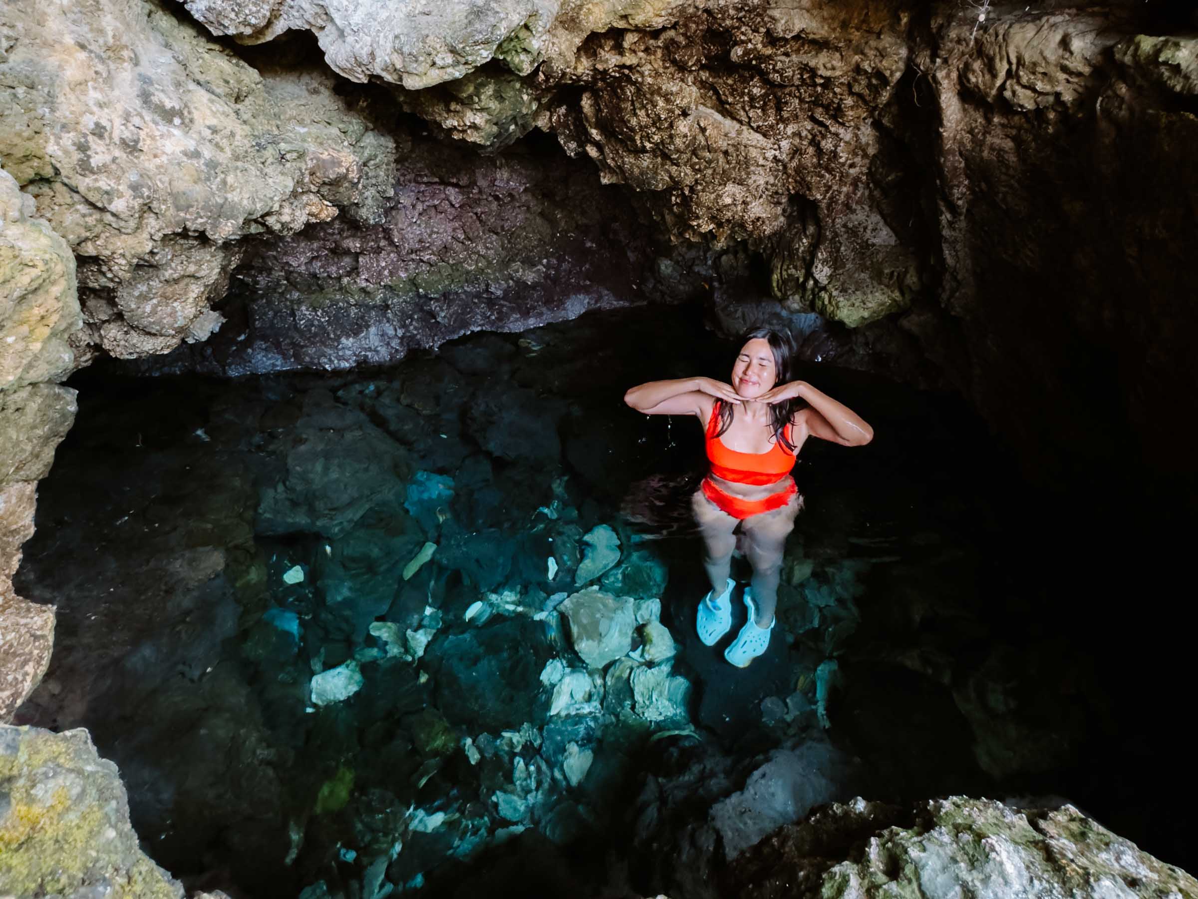 Tigasao Linaw Cave Lagoon