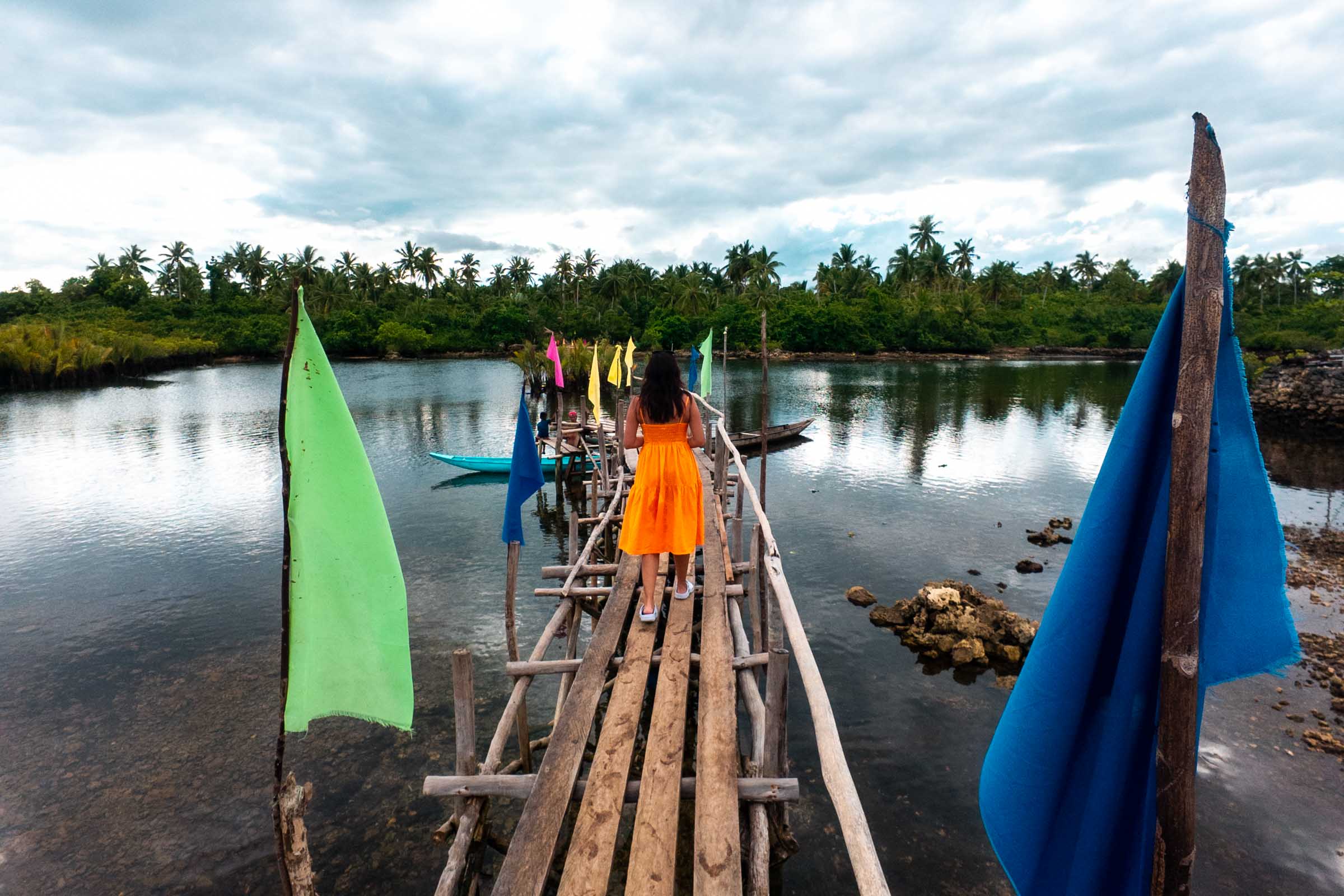 Tubig-ajan Cold Spring boat dock