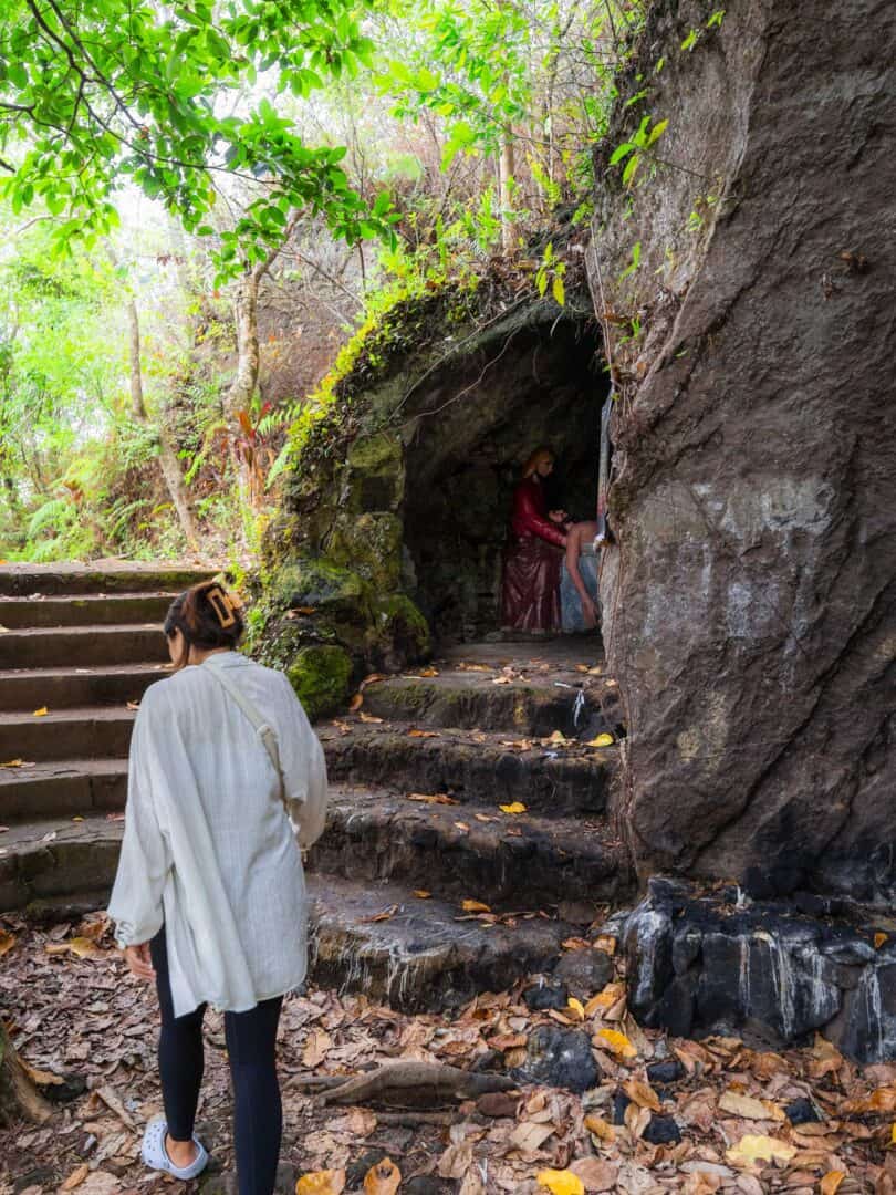 Walkway to the Old Volcano and Stations of the Cross